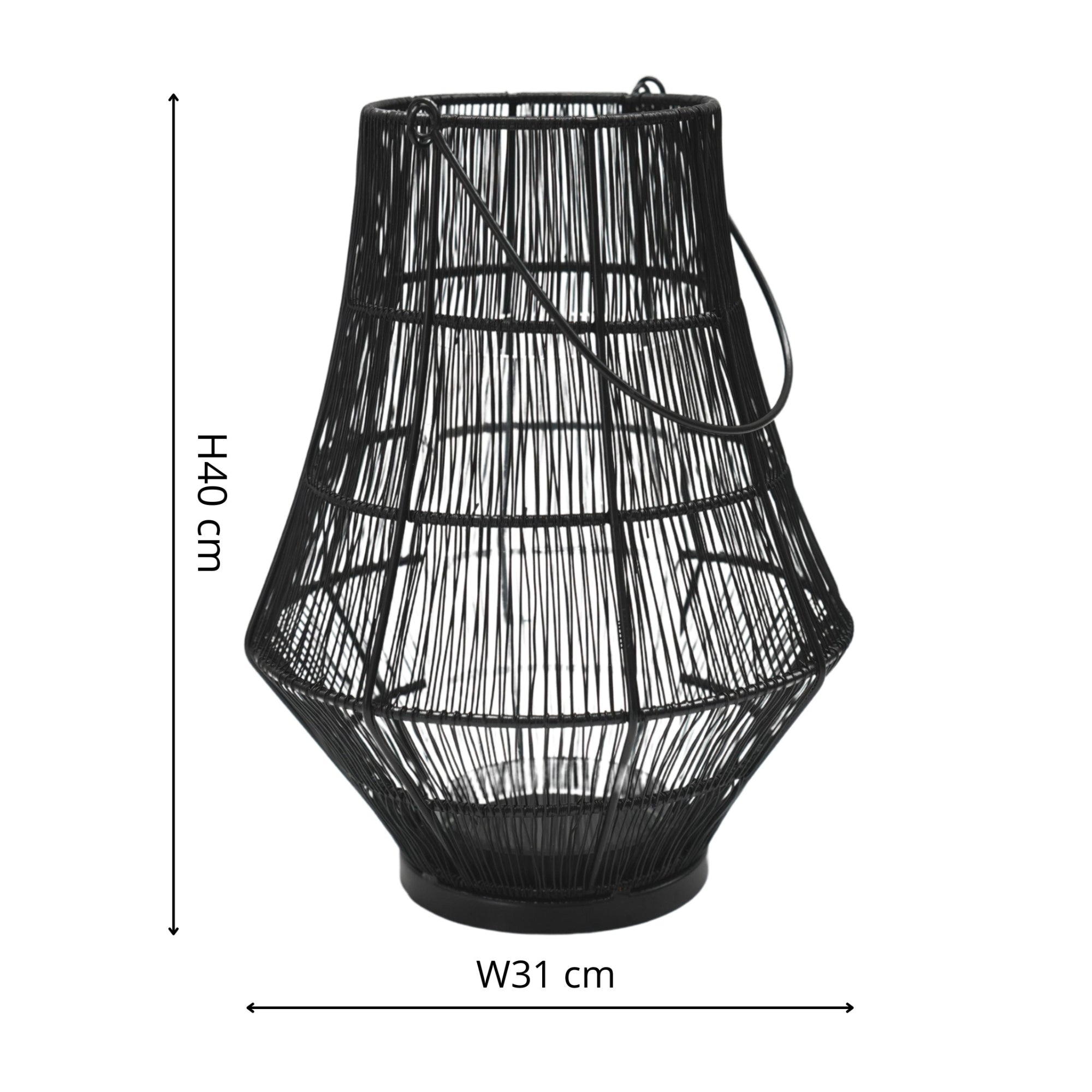 Ivyline Portofino Curve Wirework Lantern-Beaumonde