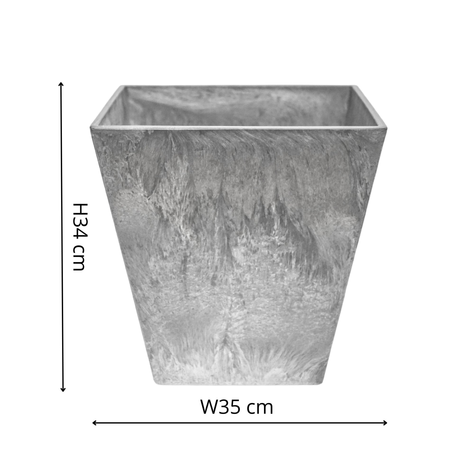 Ivyline Pot Ella Grey-Beaumonde