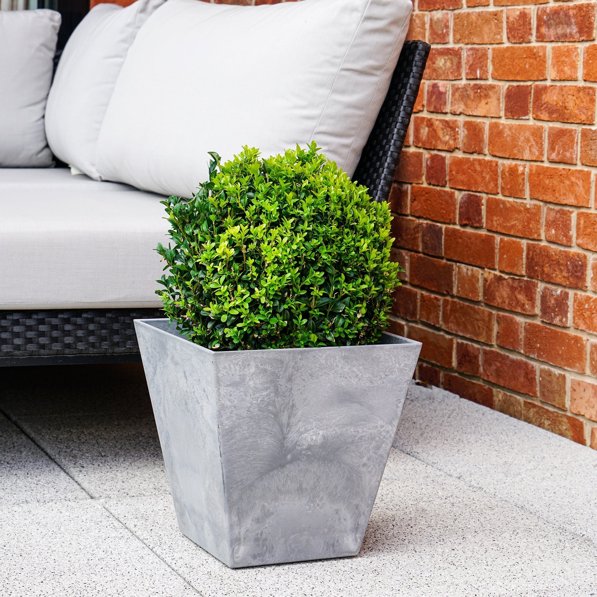 Ivyline Pot Ella Grey-Beaumonde