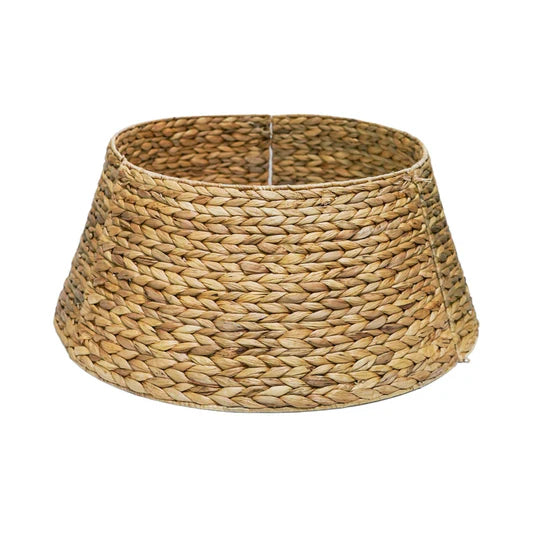 Ivyline Water Hyacinth Foldable Round Tree Skirt - Small