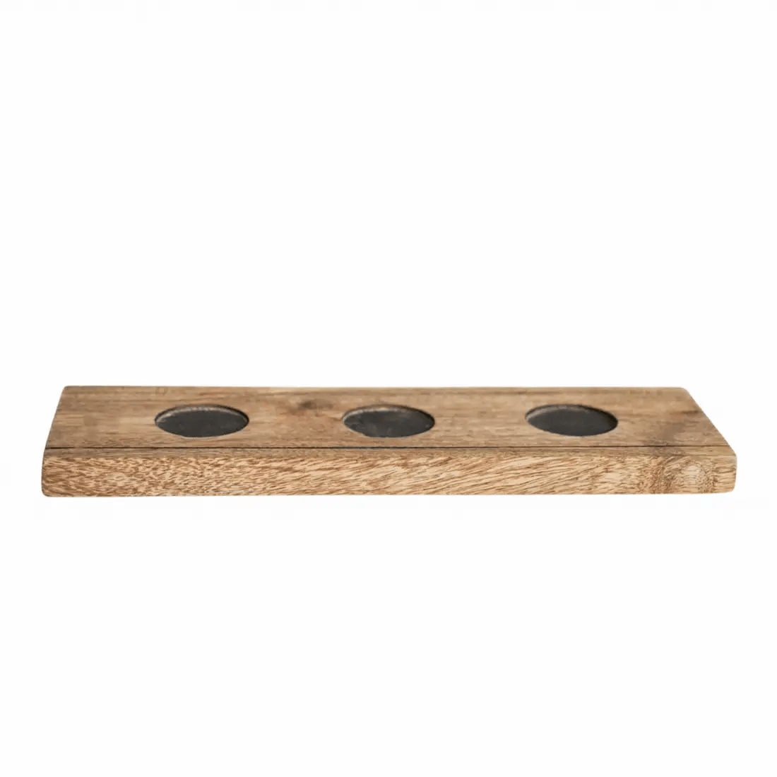Ivyline Wooden Advent Candle Holder