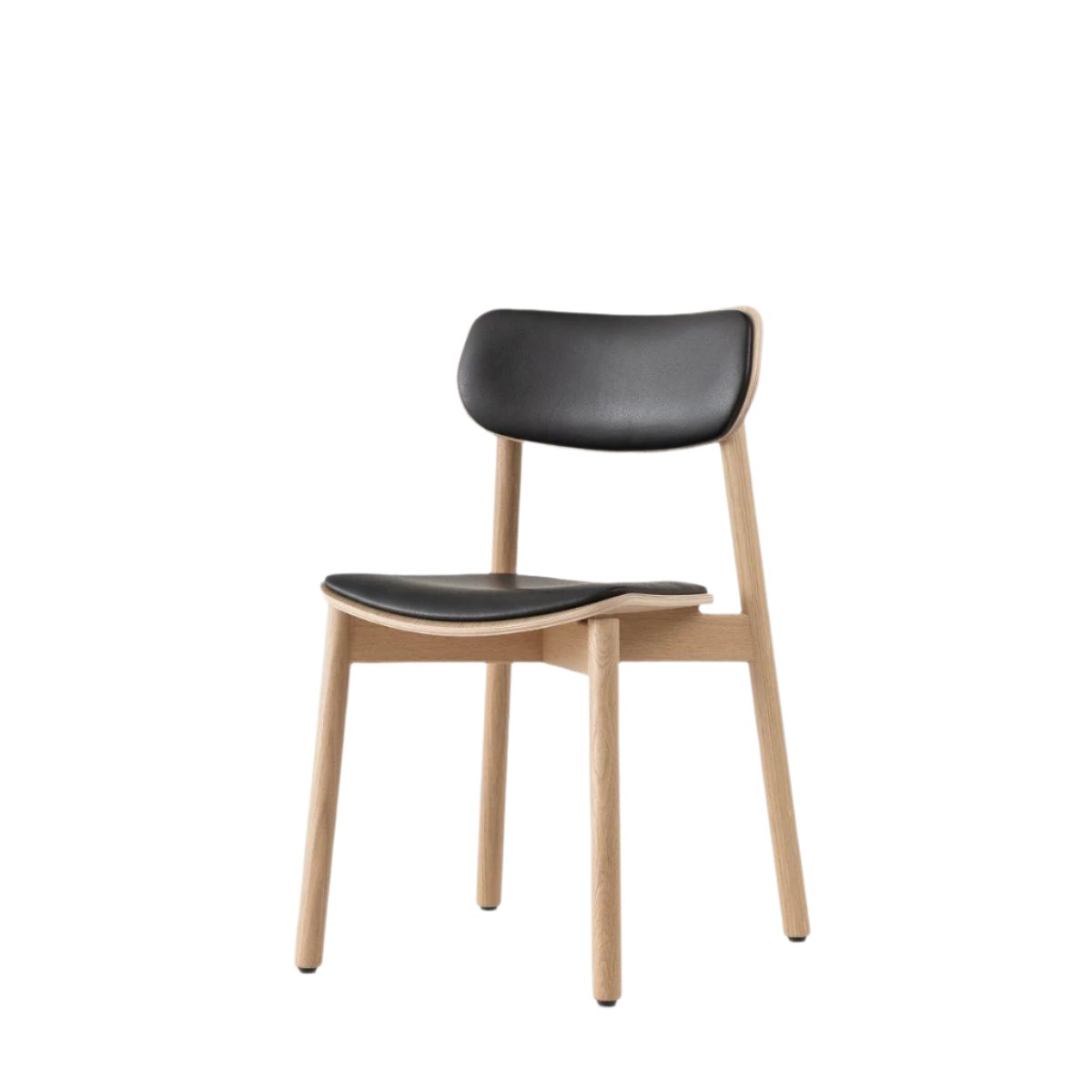 john green otis chair black leather upholstery 2