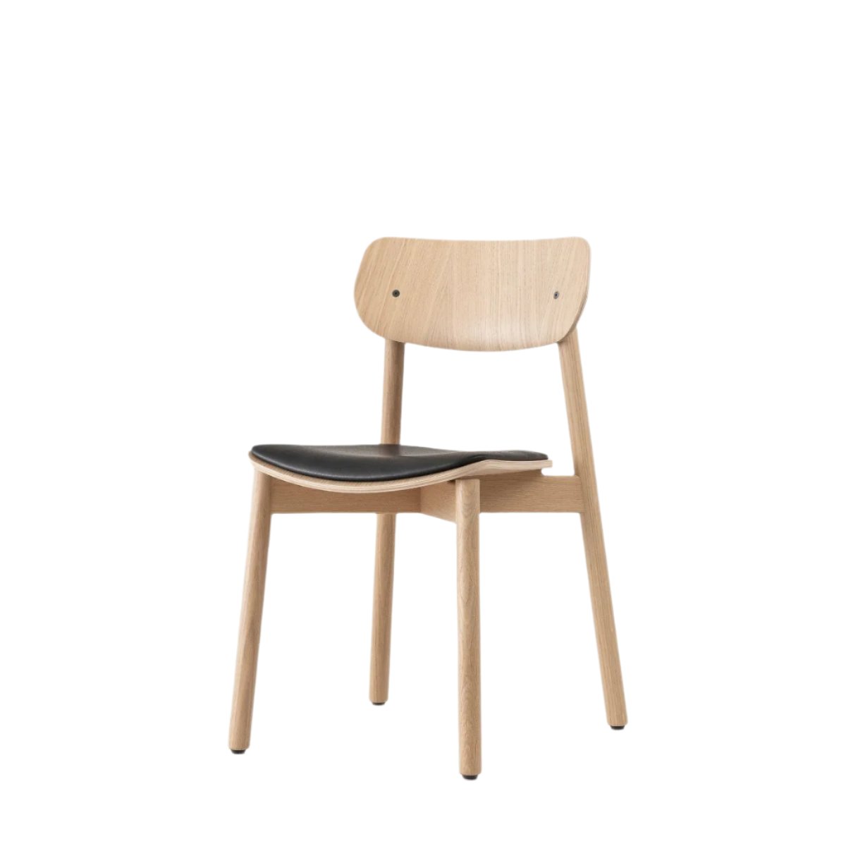 john green otis chair black leather upholstery seat