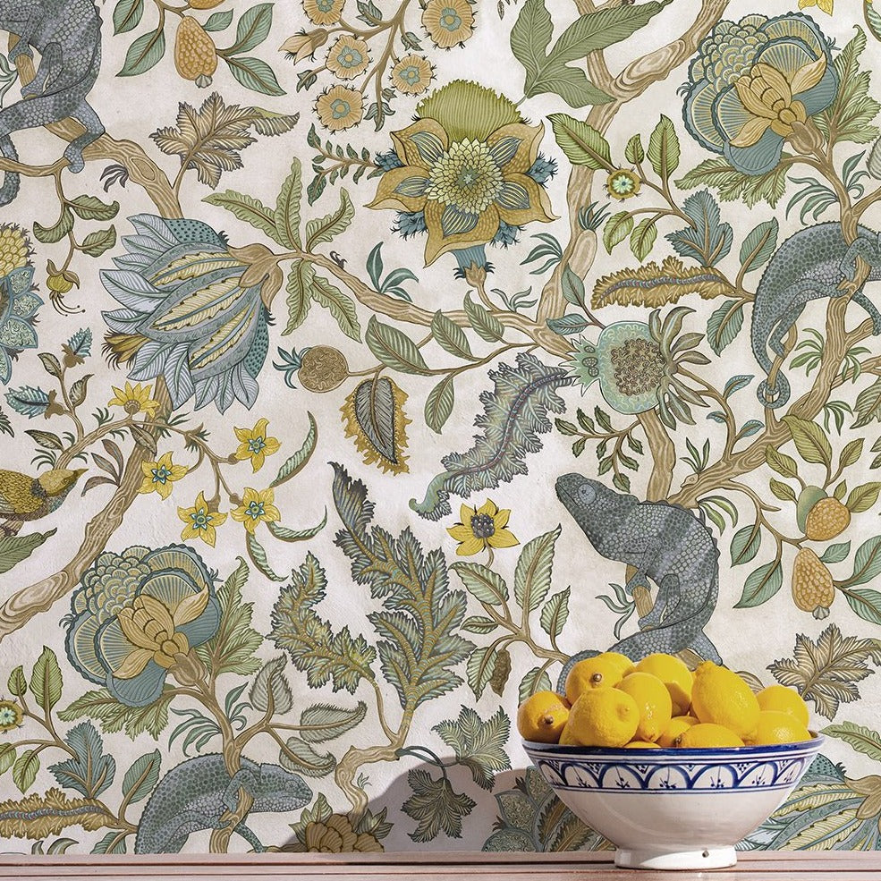 Josephine Munsey Chameleon Trail Wallpaper-Beaumonde