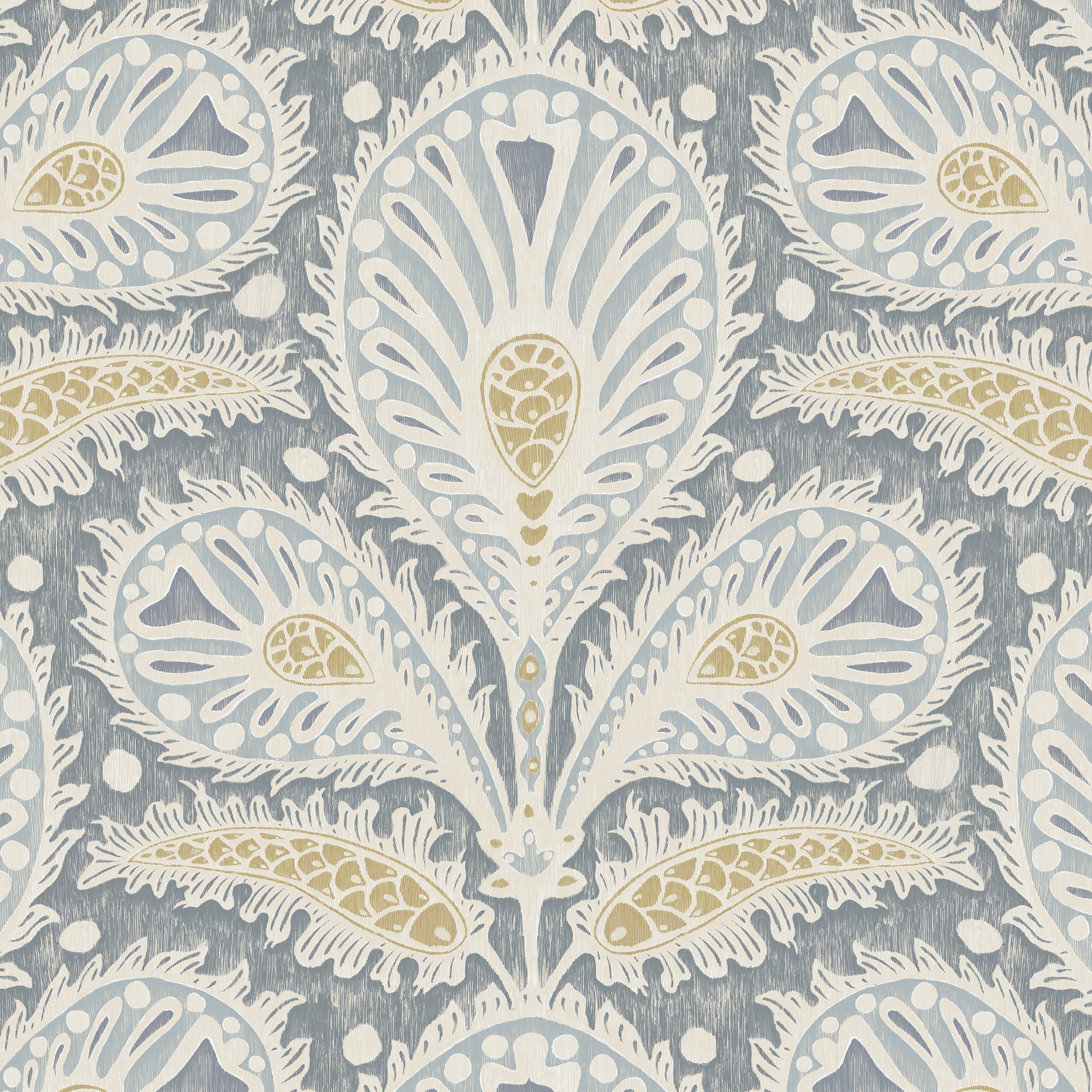 Josephine Munsey Ikat Clover Wallpaper-Beaumonde
