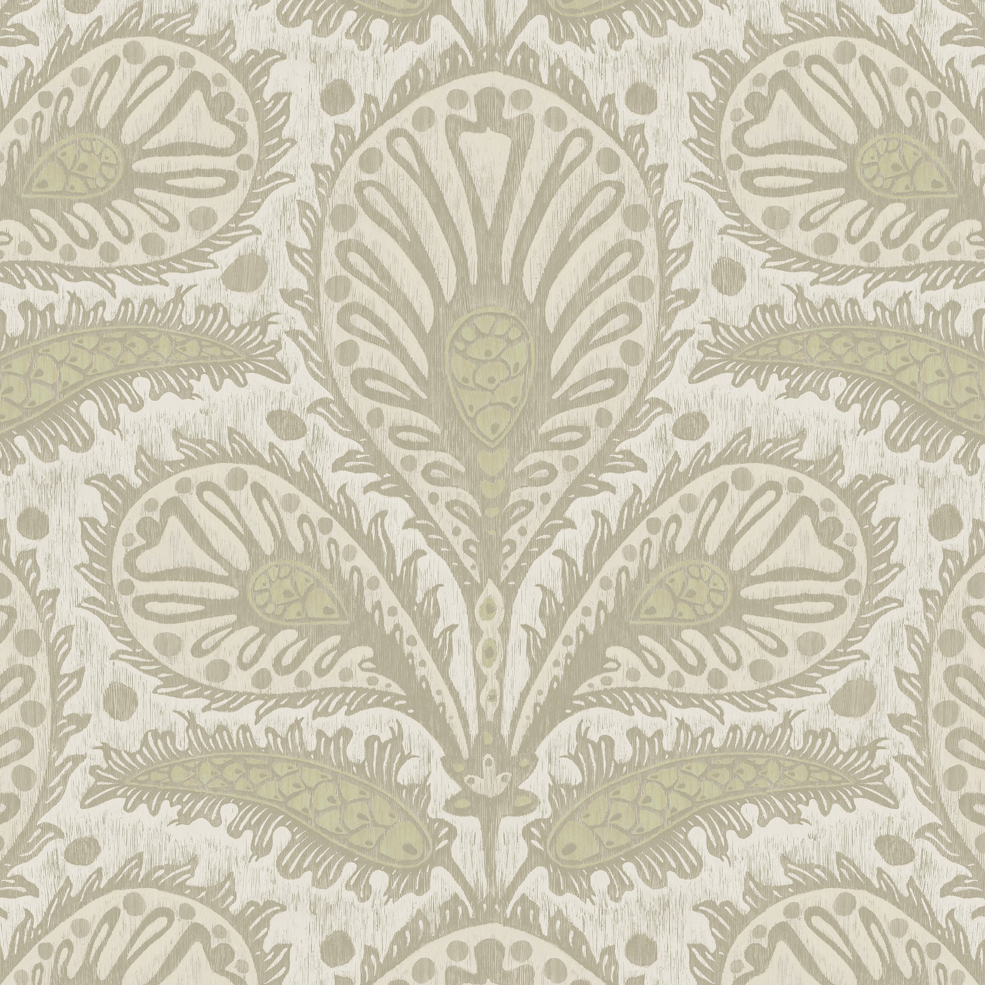 Josephine Munsey Ikat Clover Wallpaper-Beaumonde