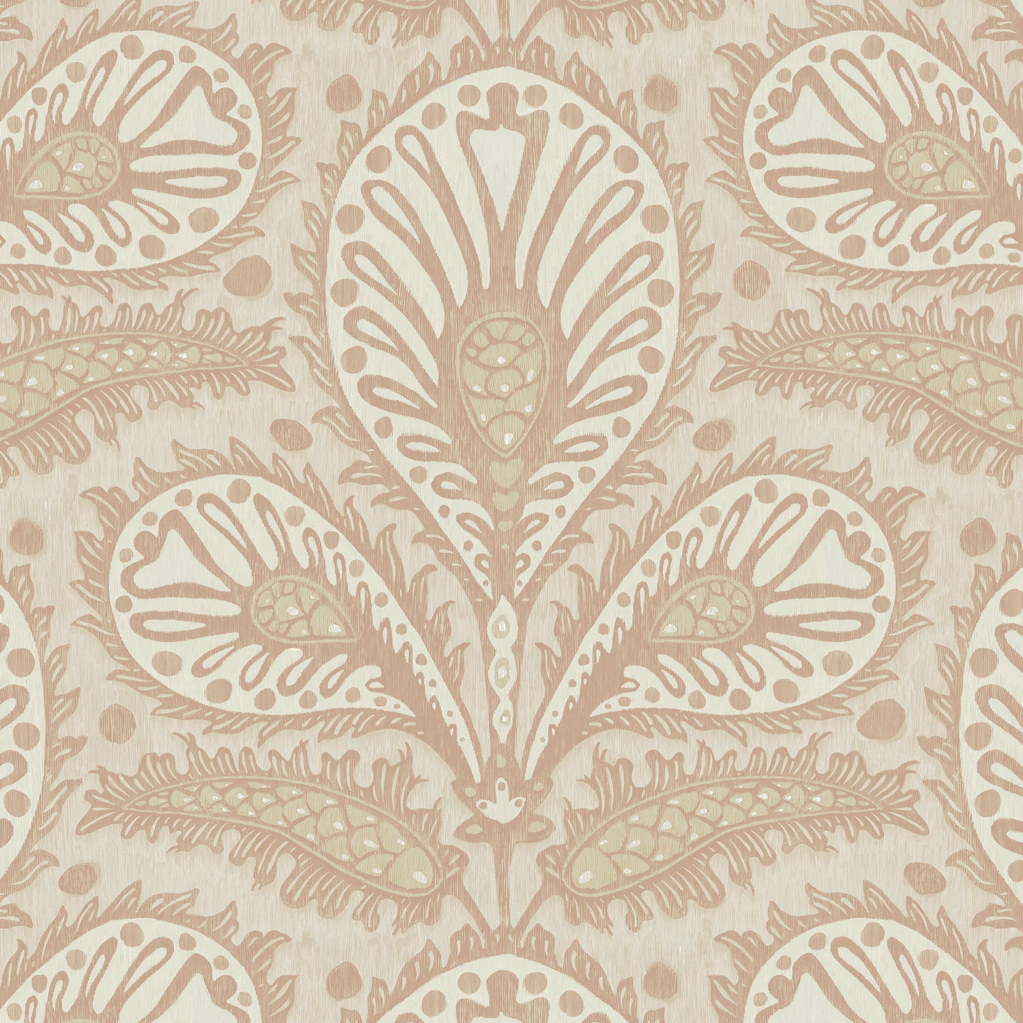 Josephine Munsey Ikat Clover Wallpaper-Beaumonde