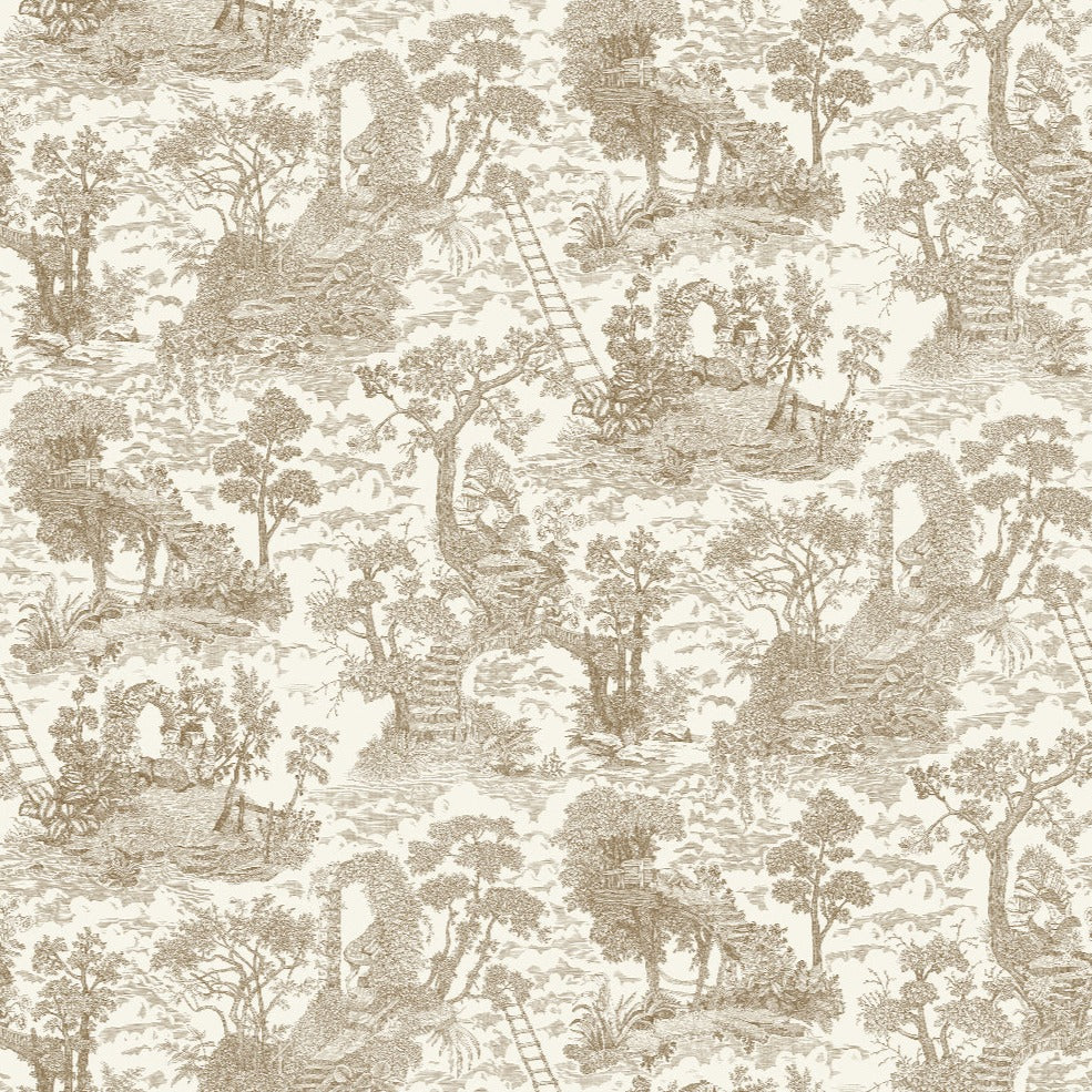 Josephine Munsey Islet Hoping Toile Wallpaper-Beaumonde