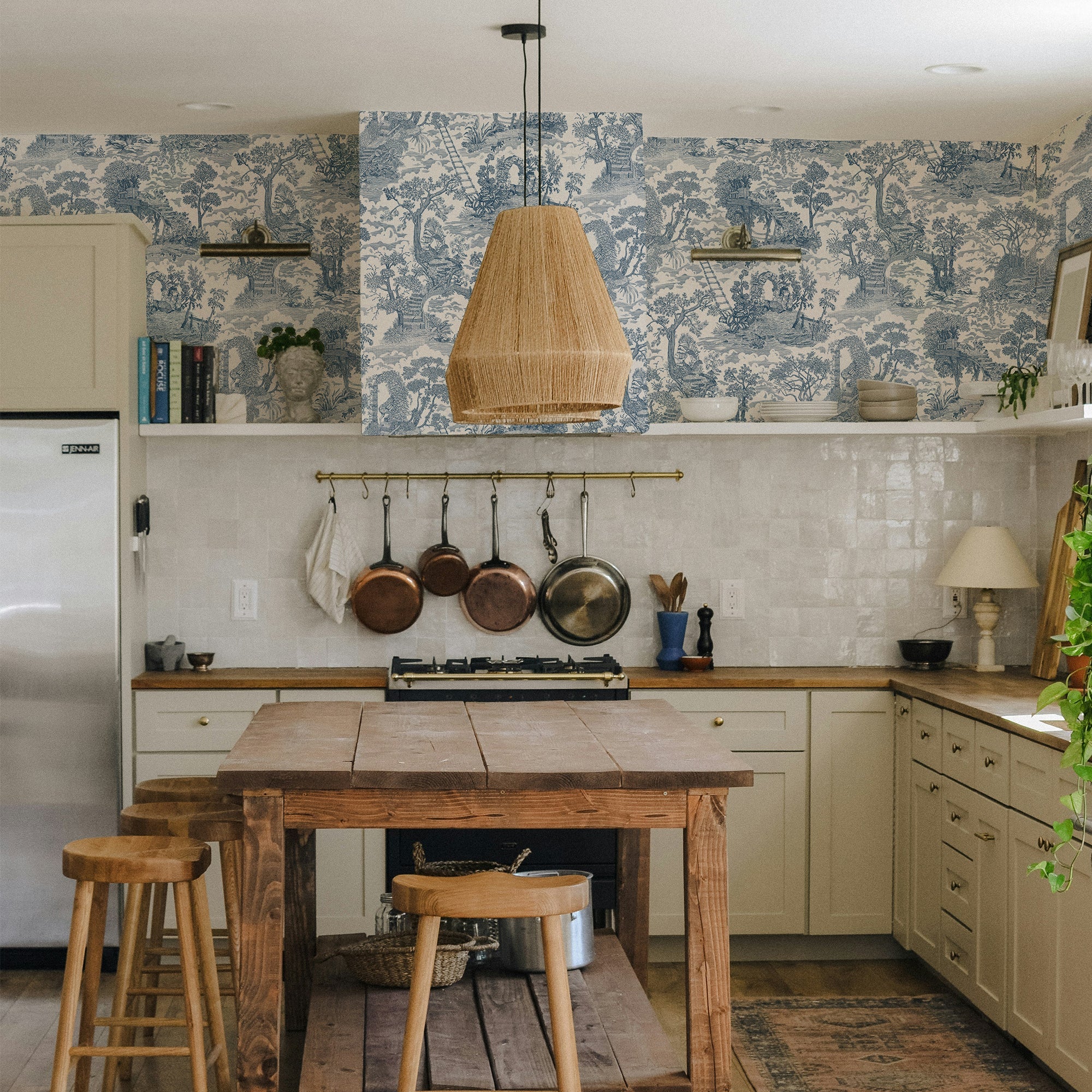 Josephine Munsey Islet Hoping Toile Wallpaper-Beaumonde