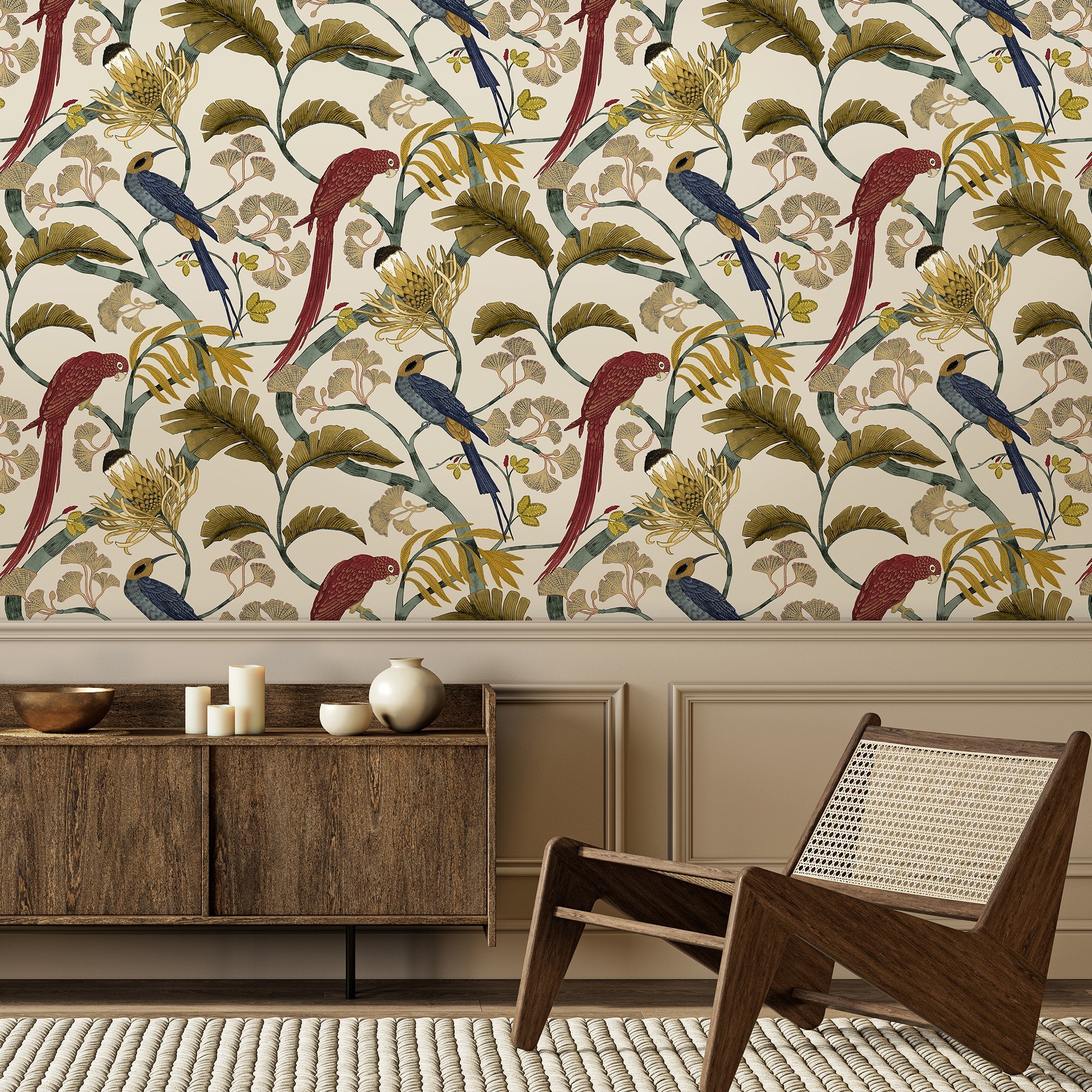 Josephine Munsey Living Branches Wallpaper-Beaumonde