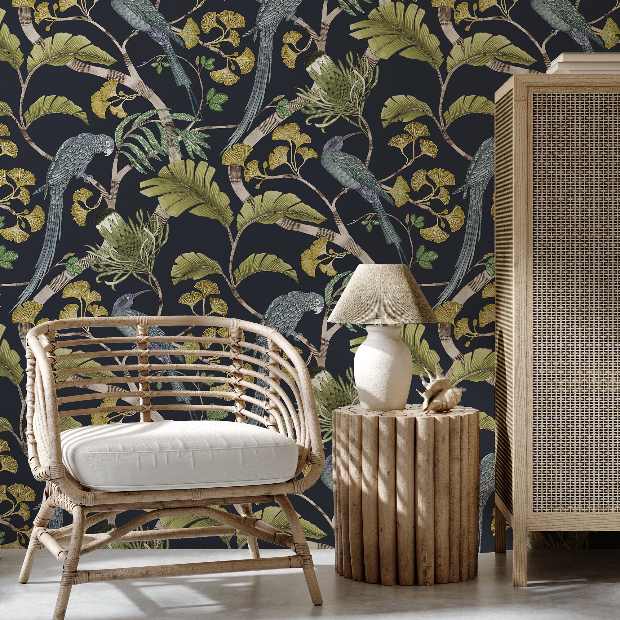 Josephine Munsey Living Branches Wallpaper-Beaumonde