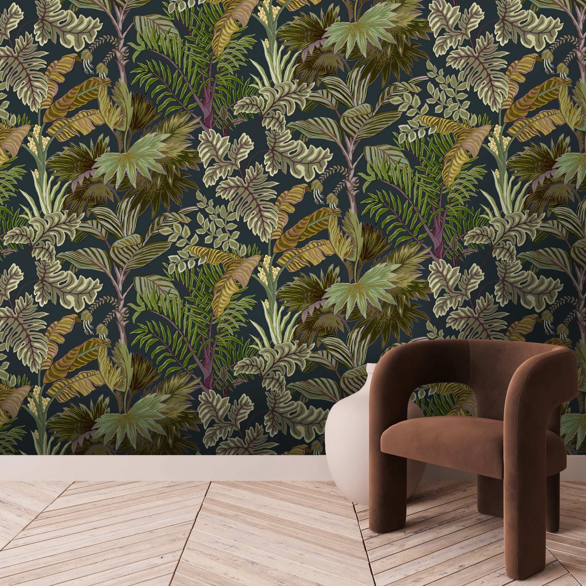Josephine Munsey Palm Grove Wallpaper-Beaumonde