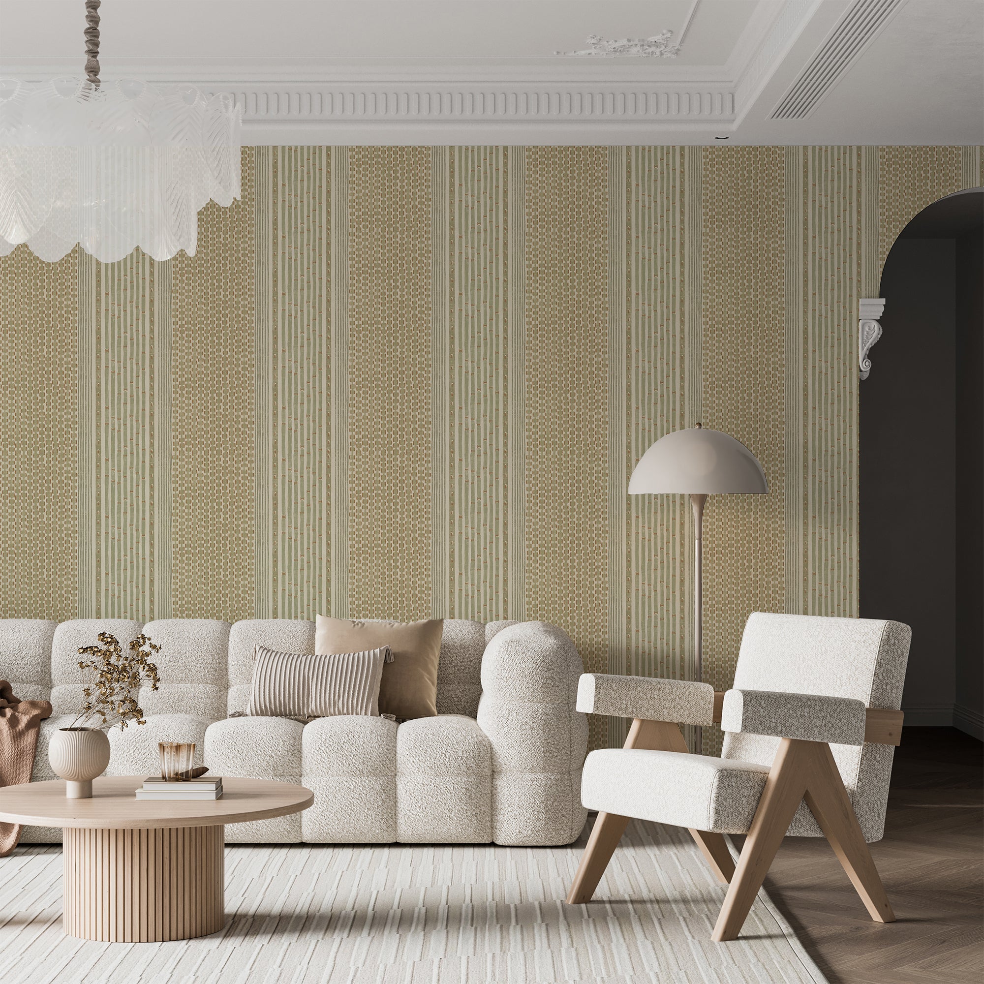 Josephine Munsey Rita Stripe Wallpaper-Beaumonde