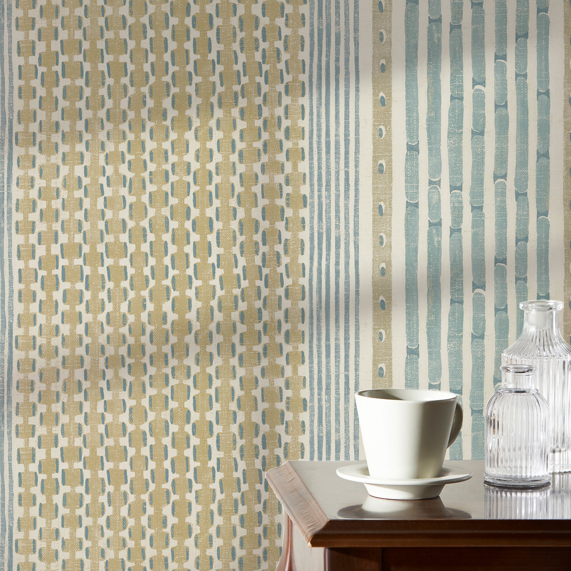 Josephine Munsey Rita Stripe Wallpaper-Beaumonde