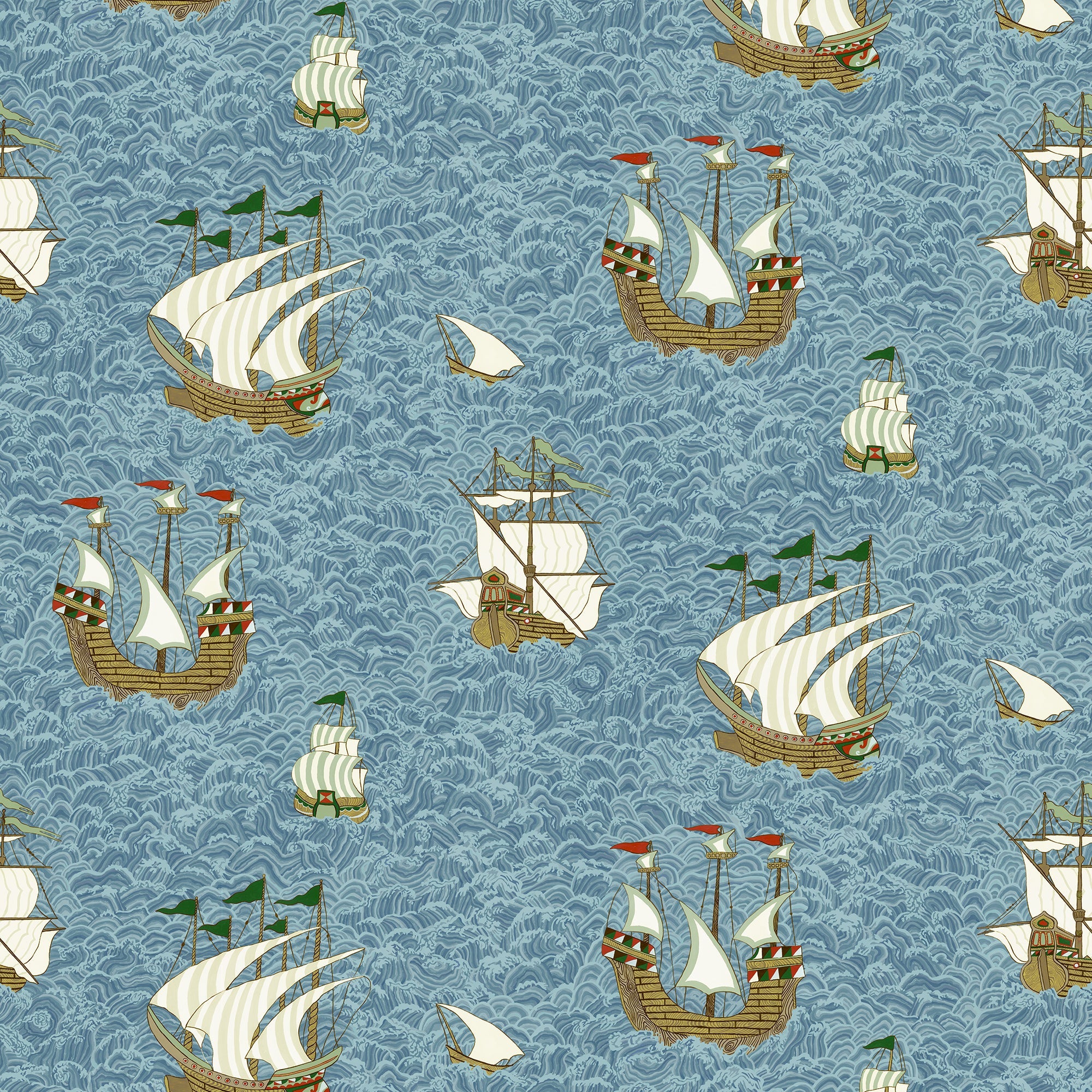 Josephine Munsey Ships Wallpaper-Beaumonde