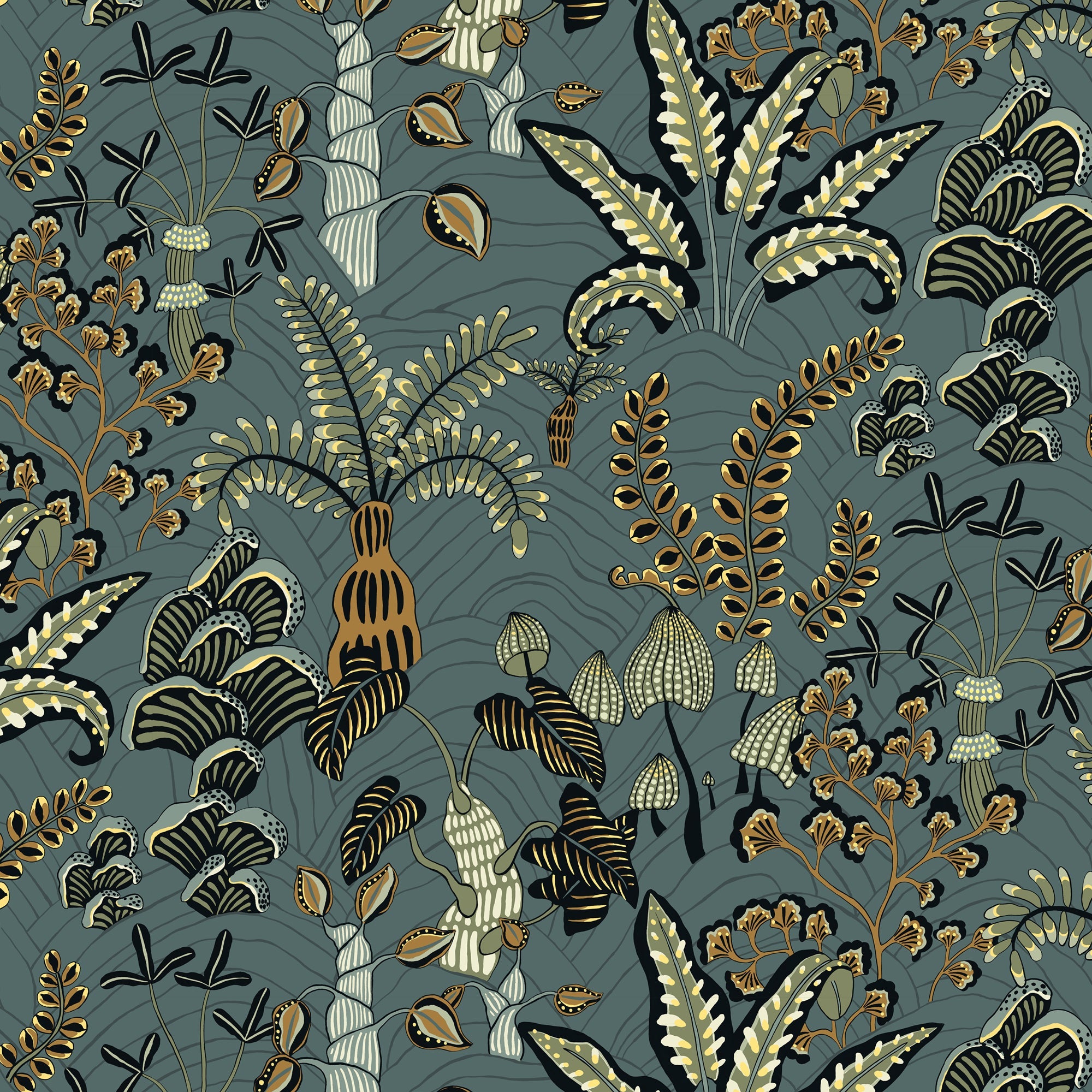 Josephine Munsey Woodland Floor Wallpaper-Beaumonde
