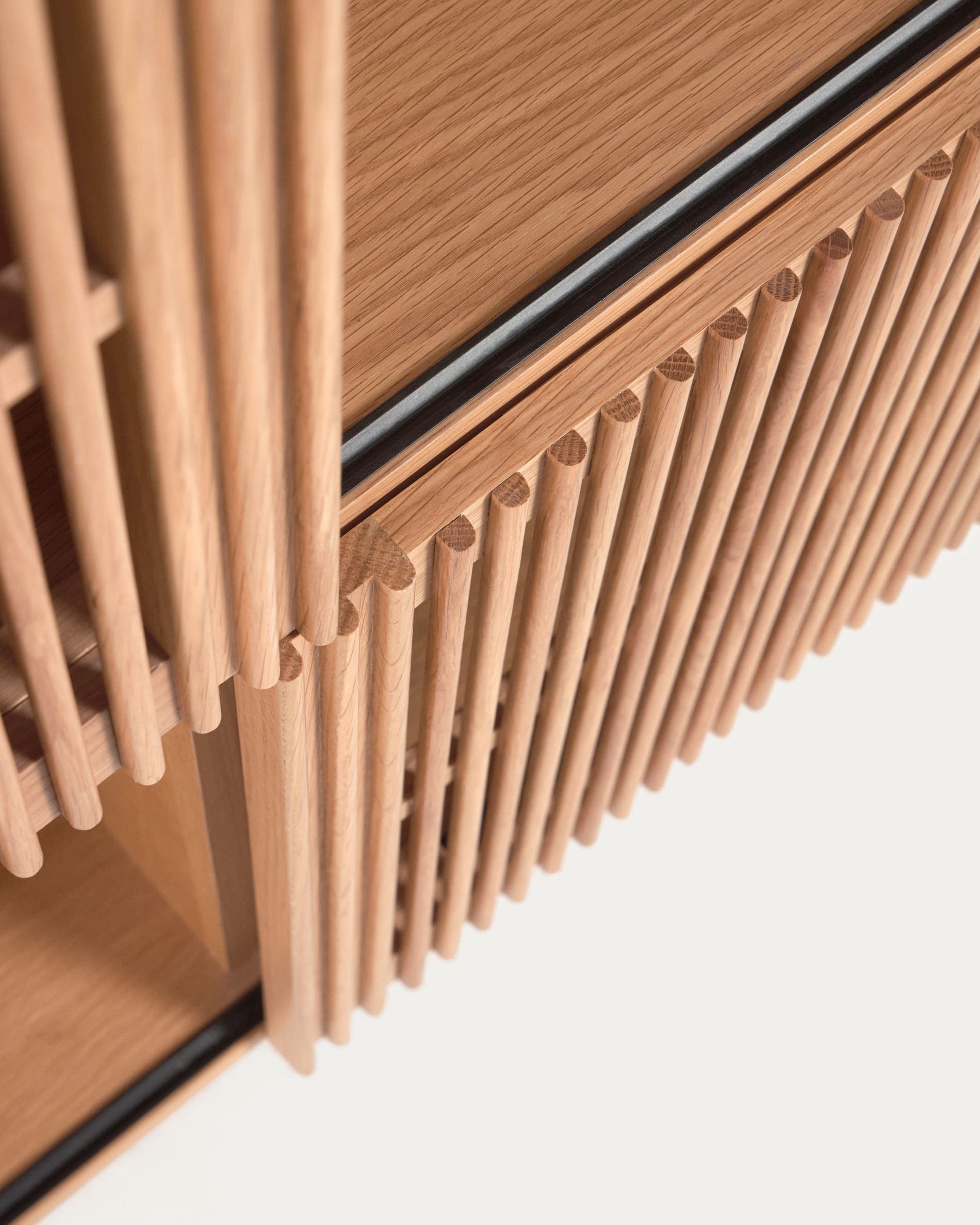 Kave Home Beyla Oak Shelf Unit-Beaumonde