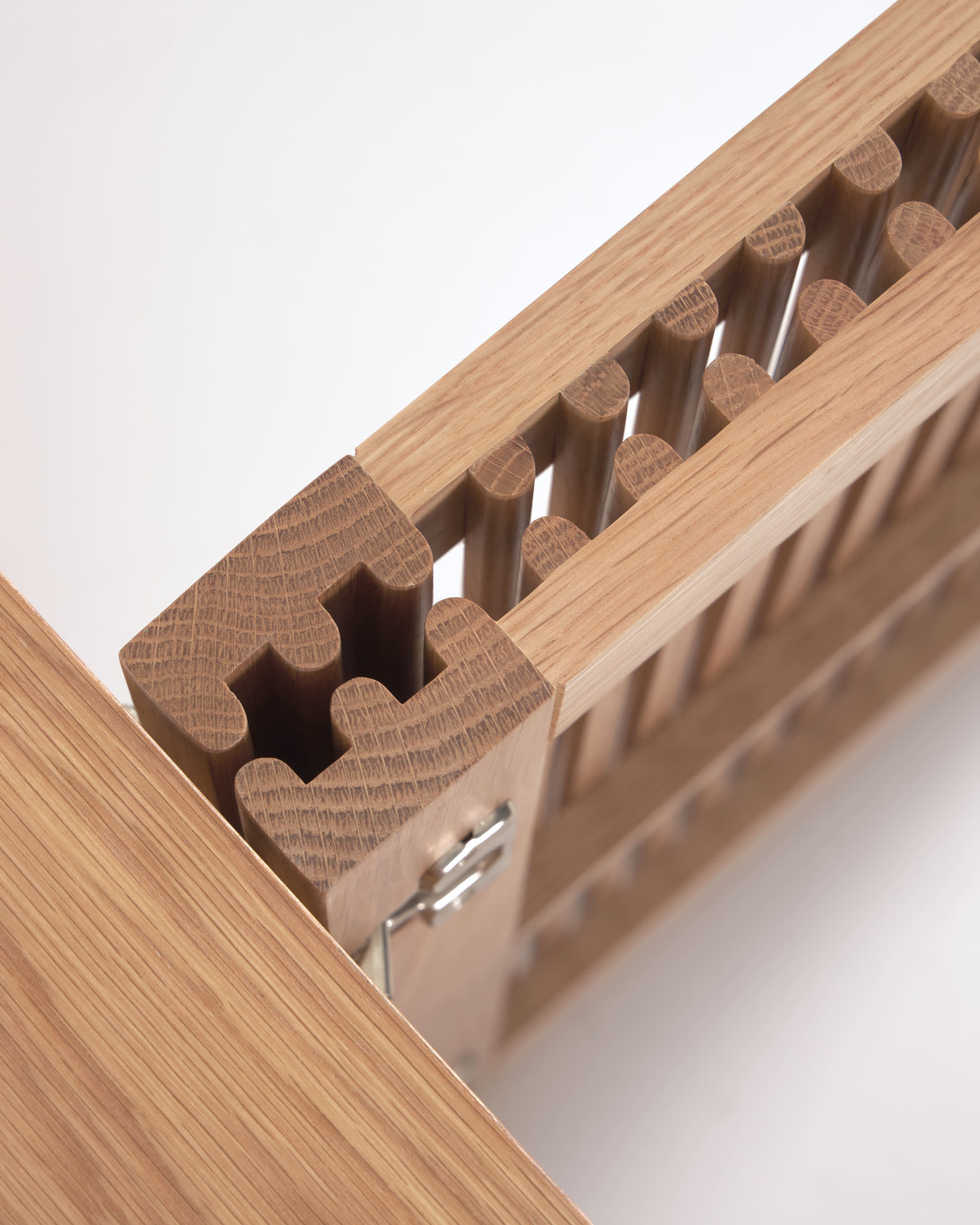 Kave Home Beyla Oak Side Board-Beaumonde