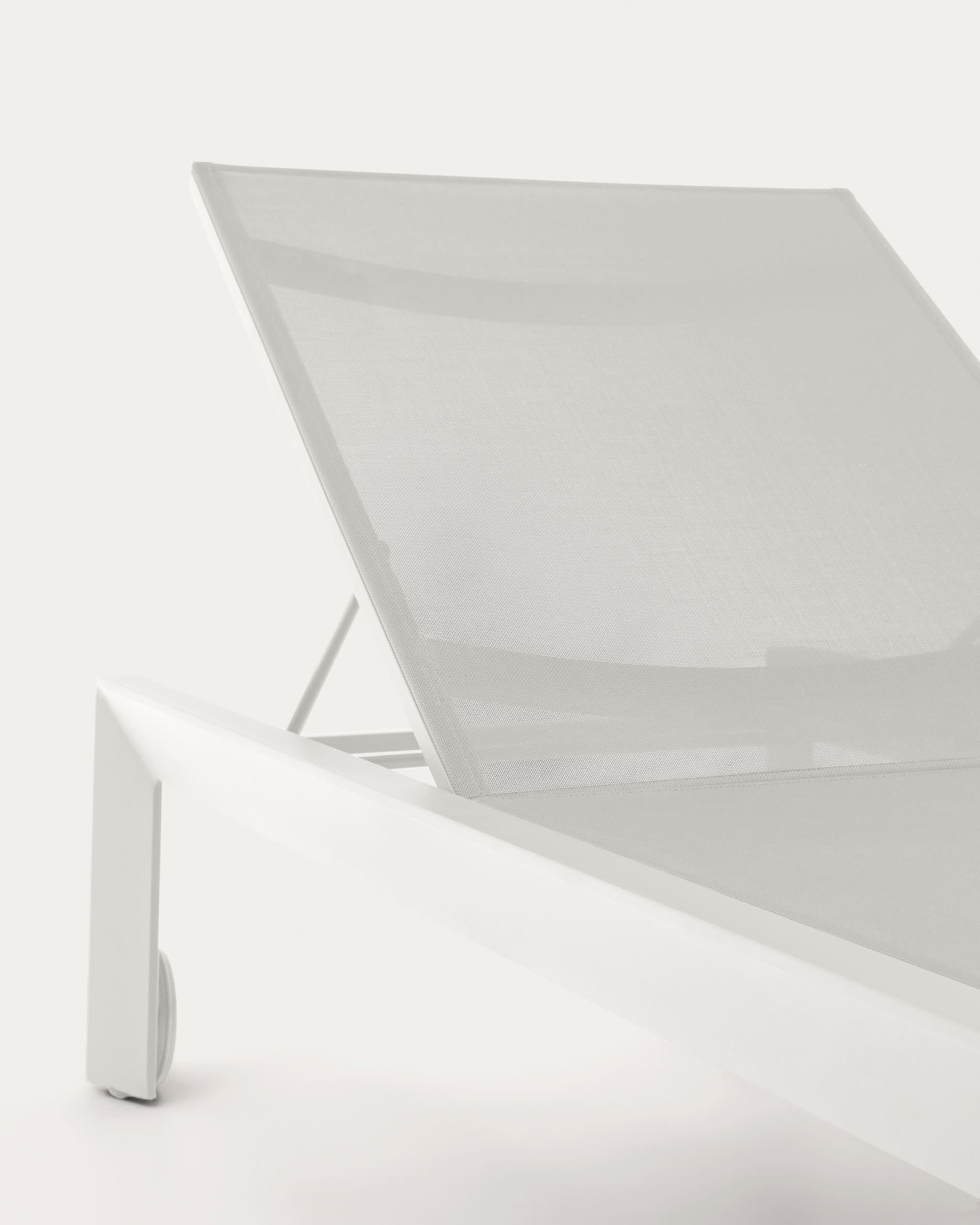 Kave Home Canutells Aluminium Sun Lounger-Beaumonde