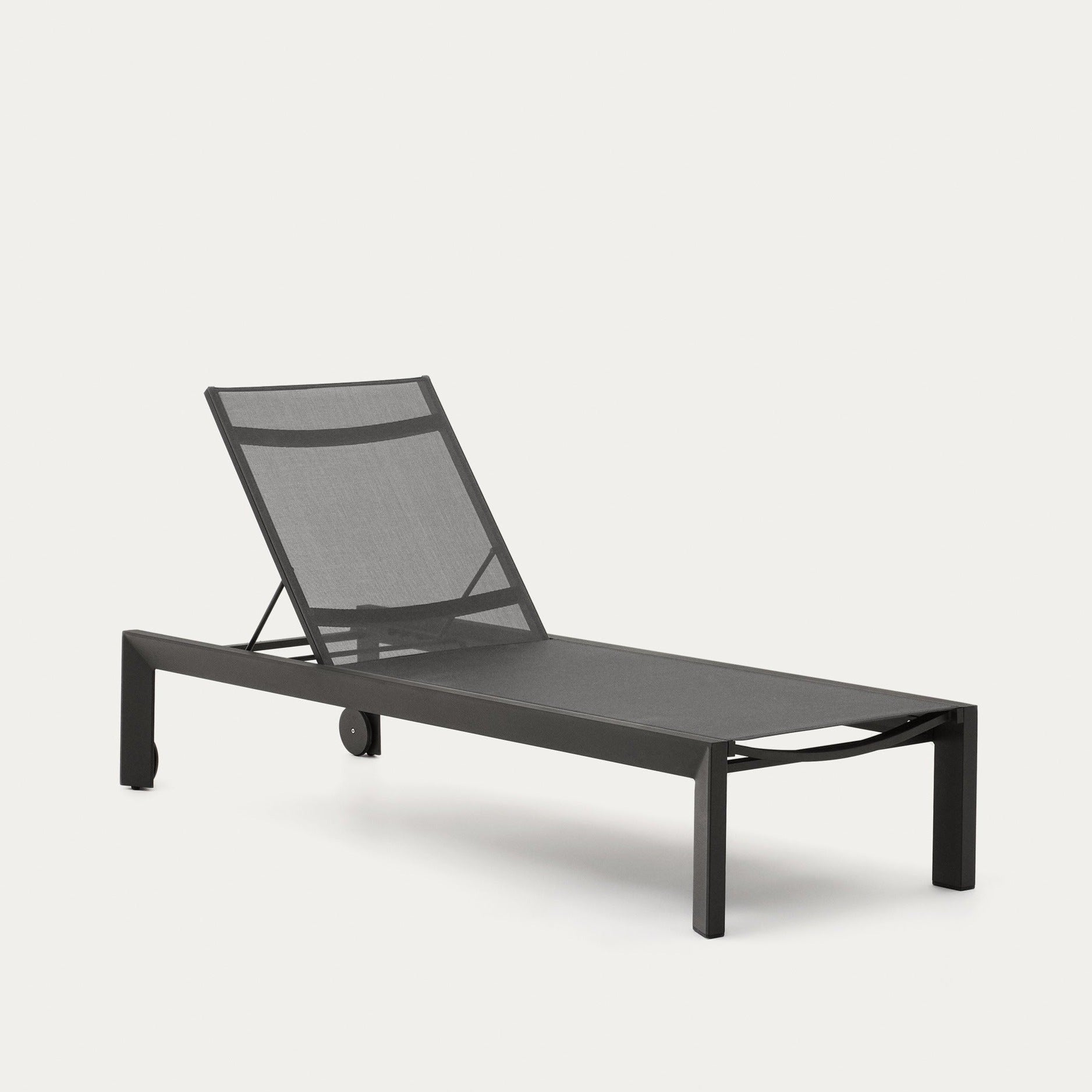 Kave Home Canutells Aluminium Sun Lounger-Beaumonde
