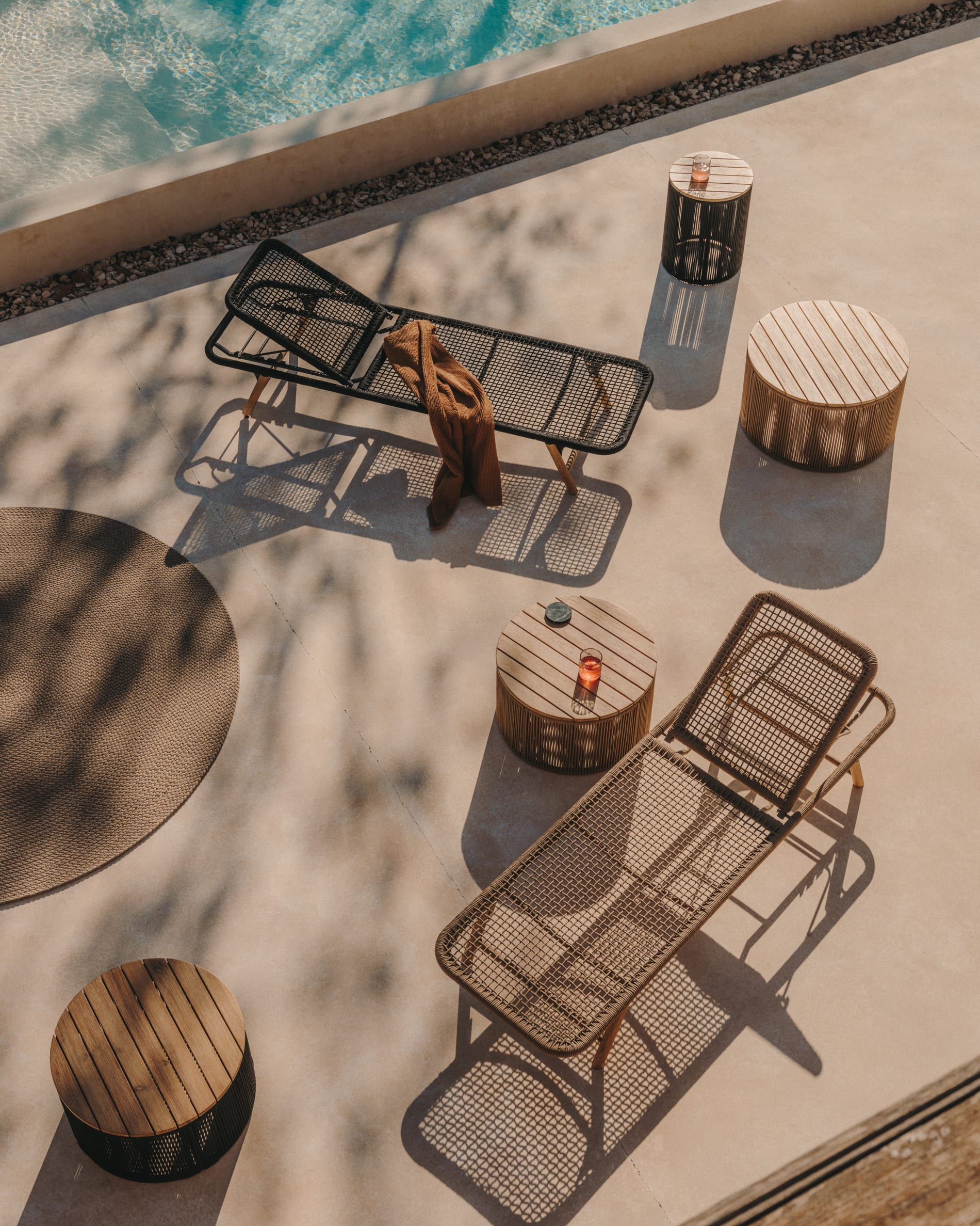 Kave Home Dandara Deck Chair-Beaumonde