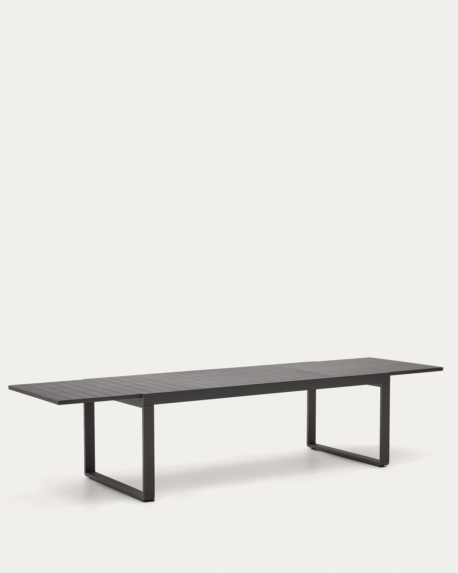 Kave Home Galdana Aluminium Extendable Outdoor Table-Beaumonde