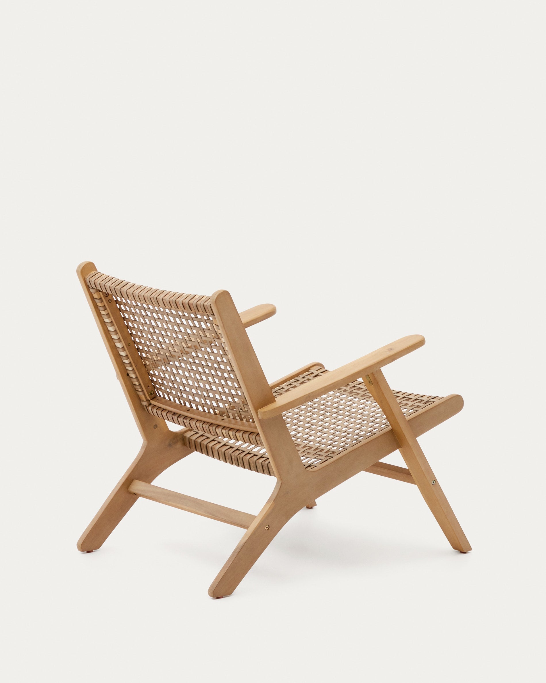 Kave Home Grignoon Woven Rattan Chair-Beaumonde