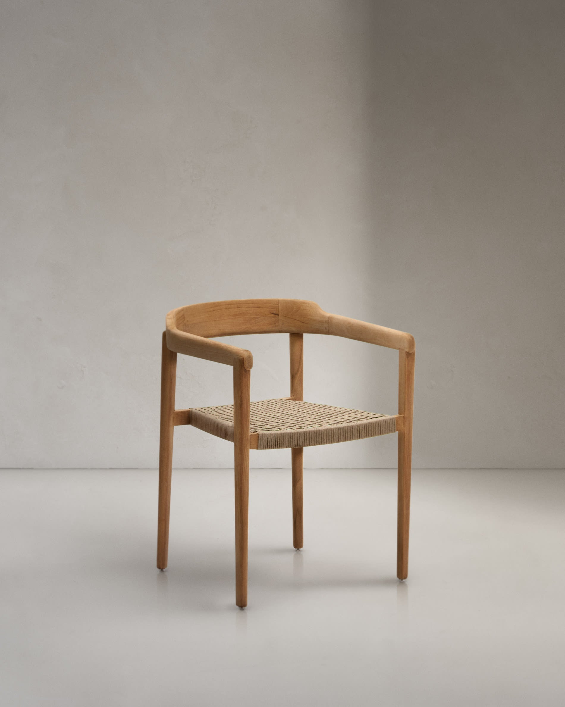 Kave Home Icaro Solid Teak Chair-Beaumonde