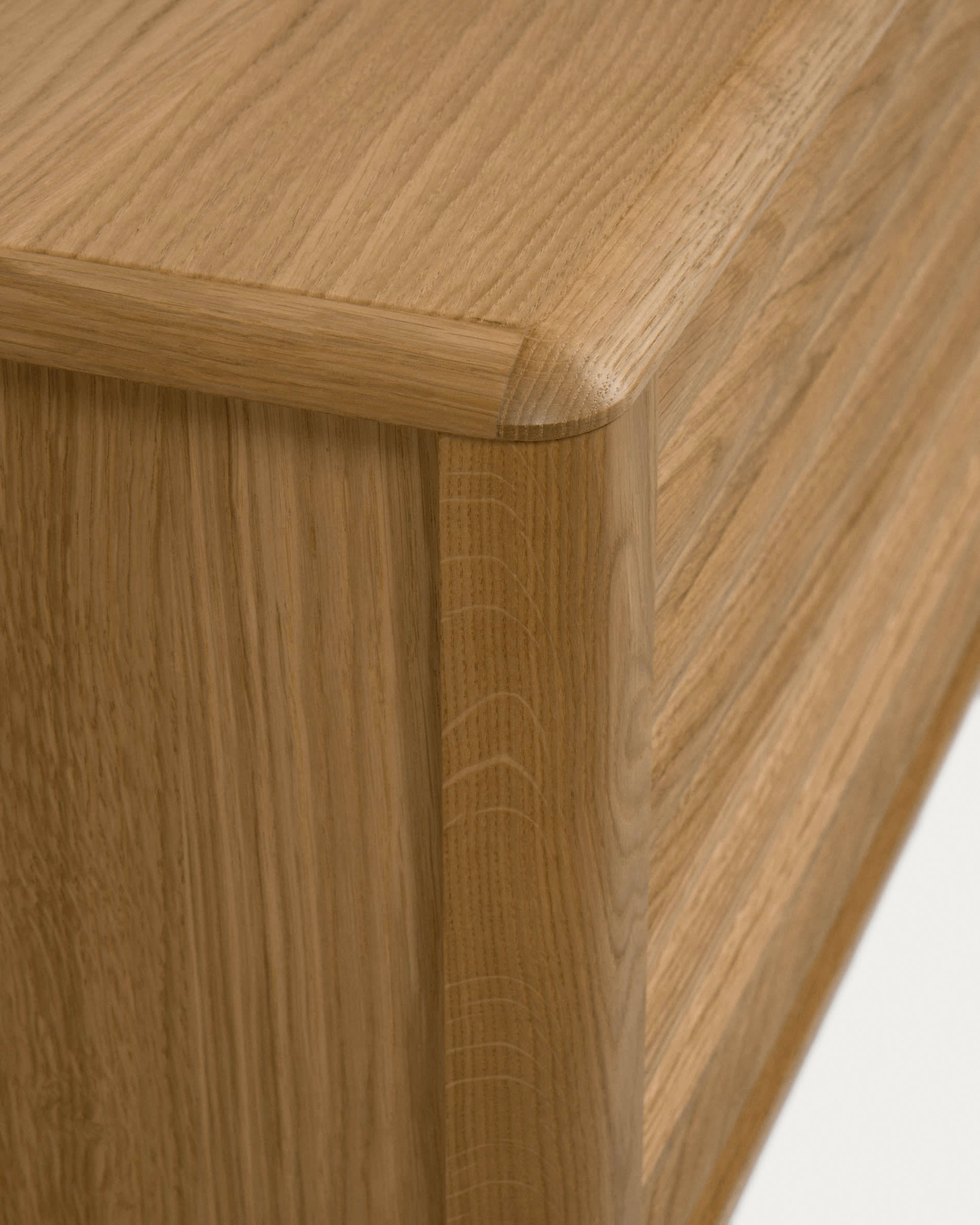 Kave Home Lenon 2-Door Oak TV Stand-Beaumonde