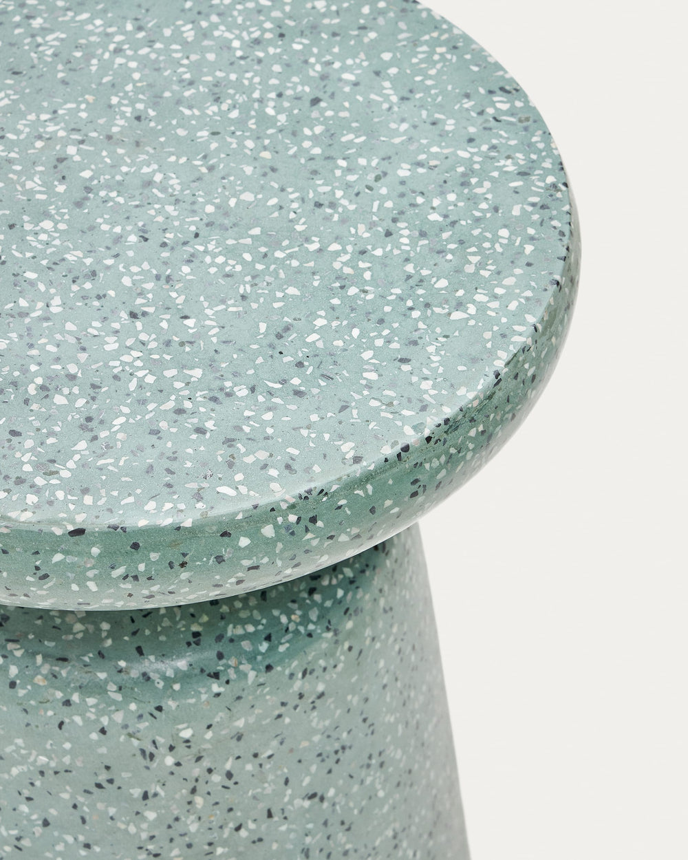 Kave Home Mesquida Terrazzo Side Table 39 cm-Beaumonde