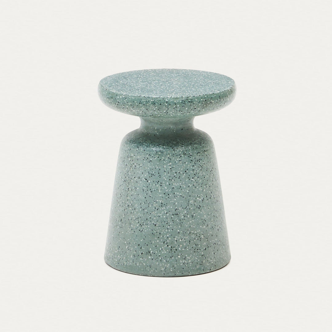Kave Home Mesquida Terrazzo Side Table 39 cm-Beaumonde