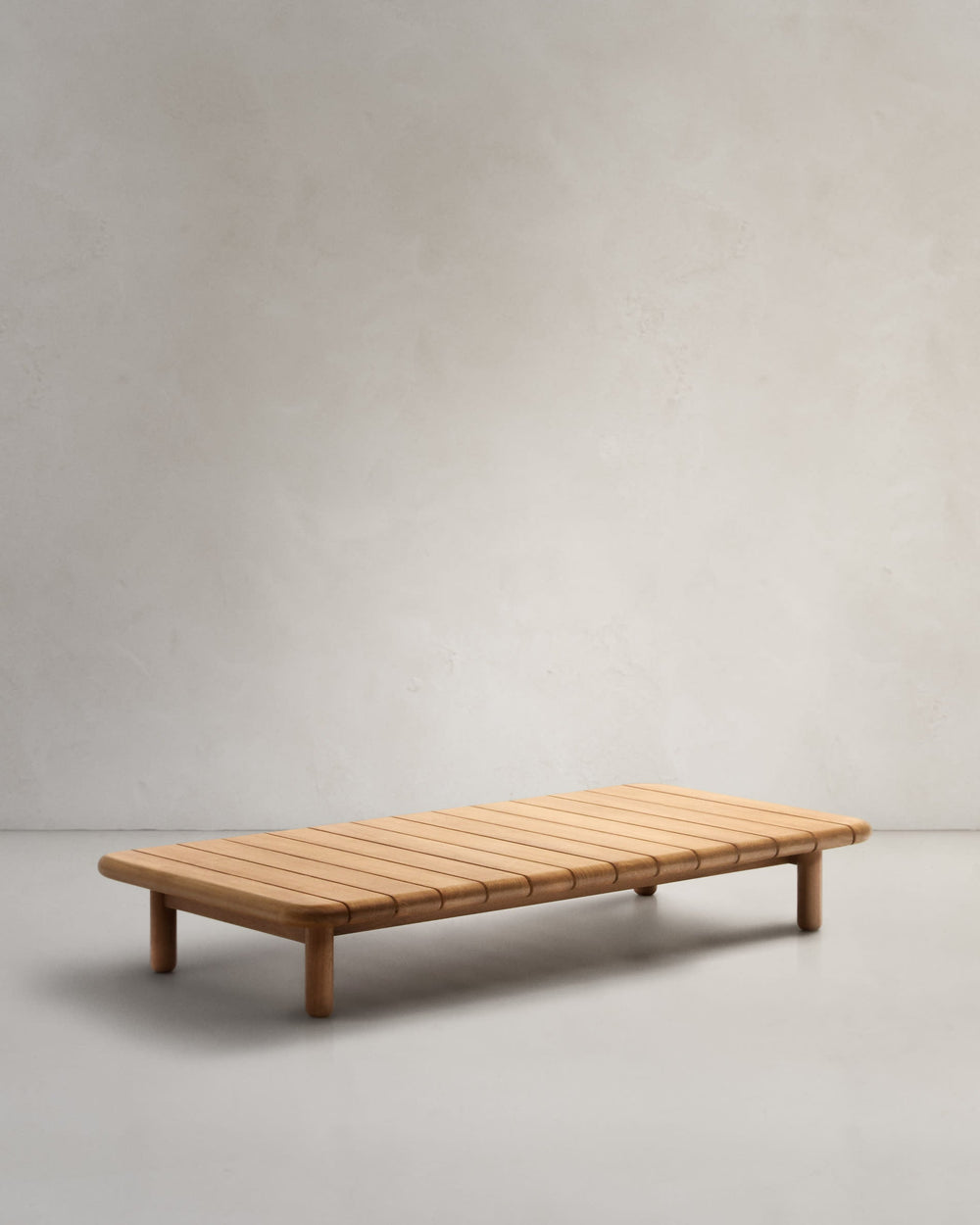 Kave Home Turqueta Solid Teak Coffee Table-Beaumonde