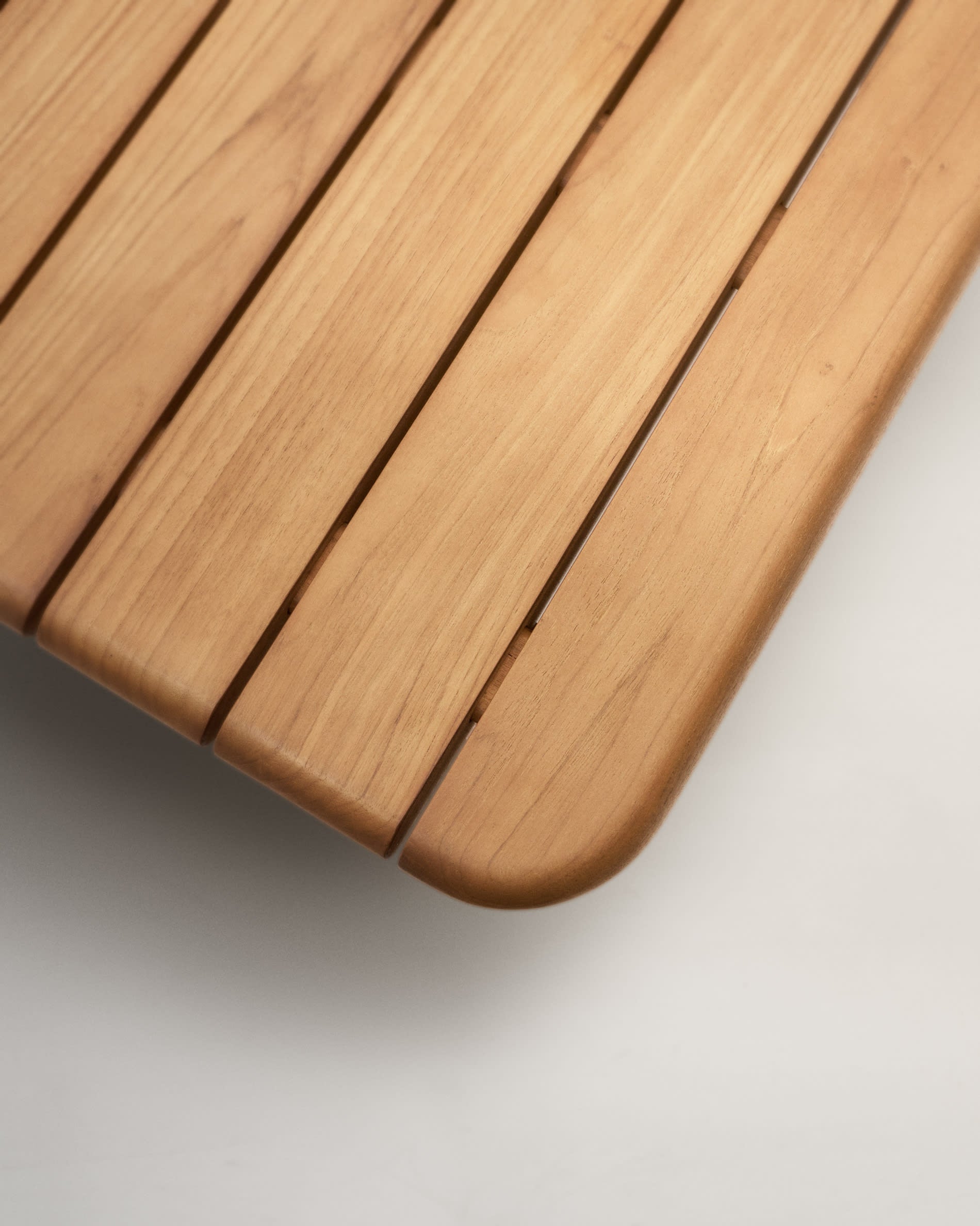 Kave Home Turqueta Solid Teak Coffee Table-Beaumonde