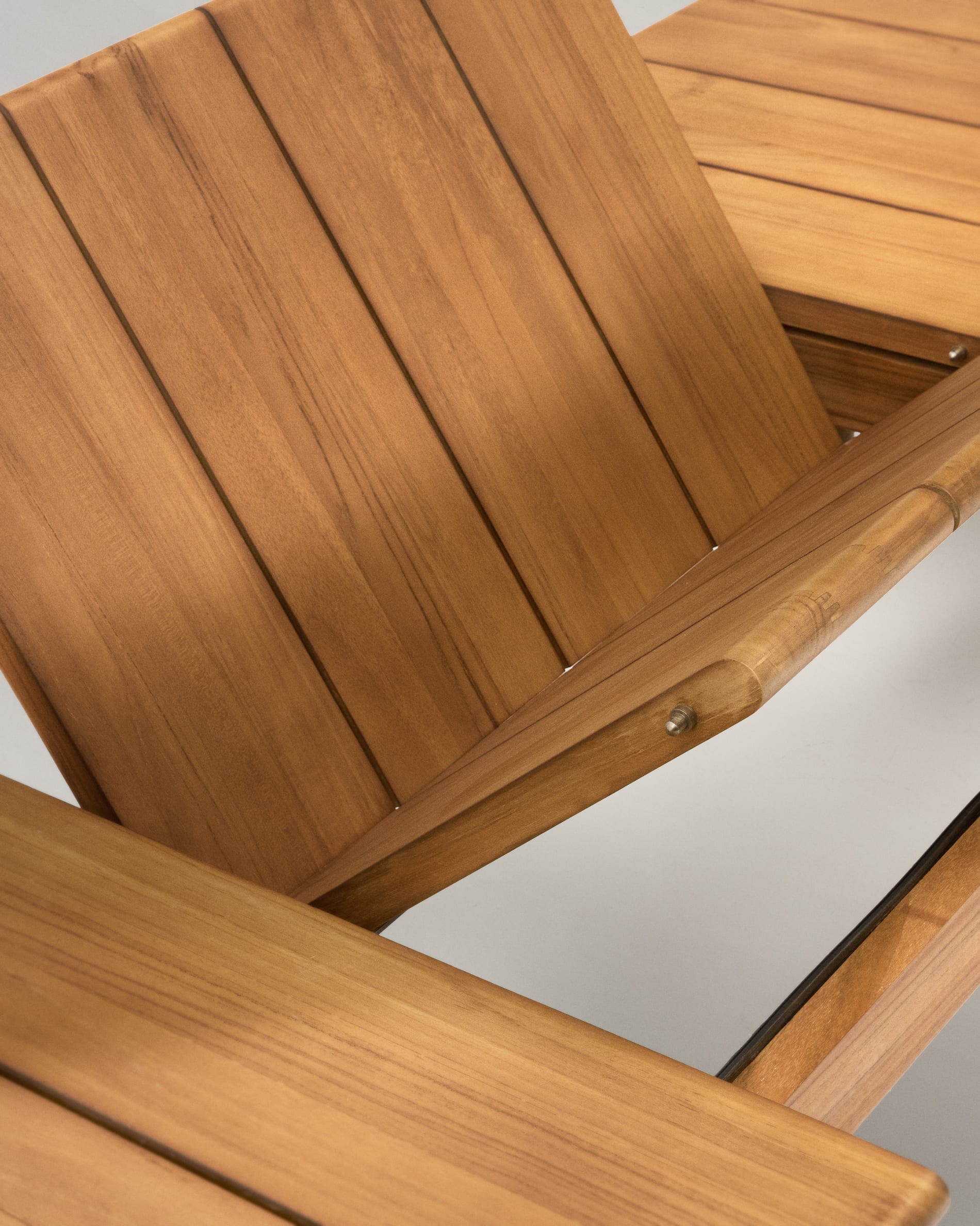 Kave Home Turqueta Solid Teak Outdoor Extendable Table-Beaumonde