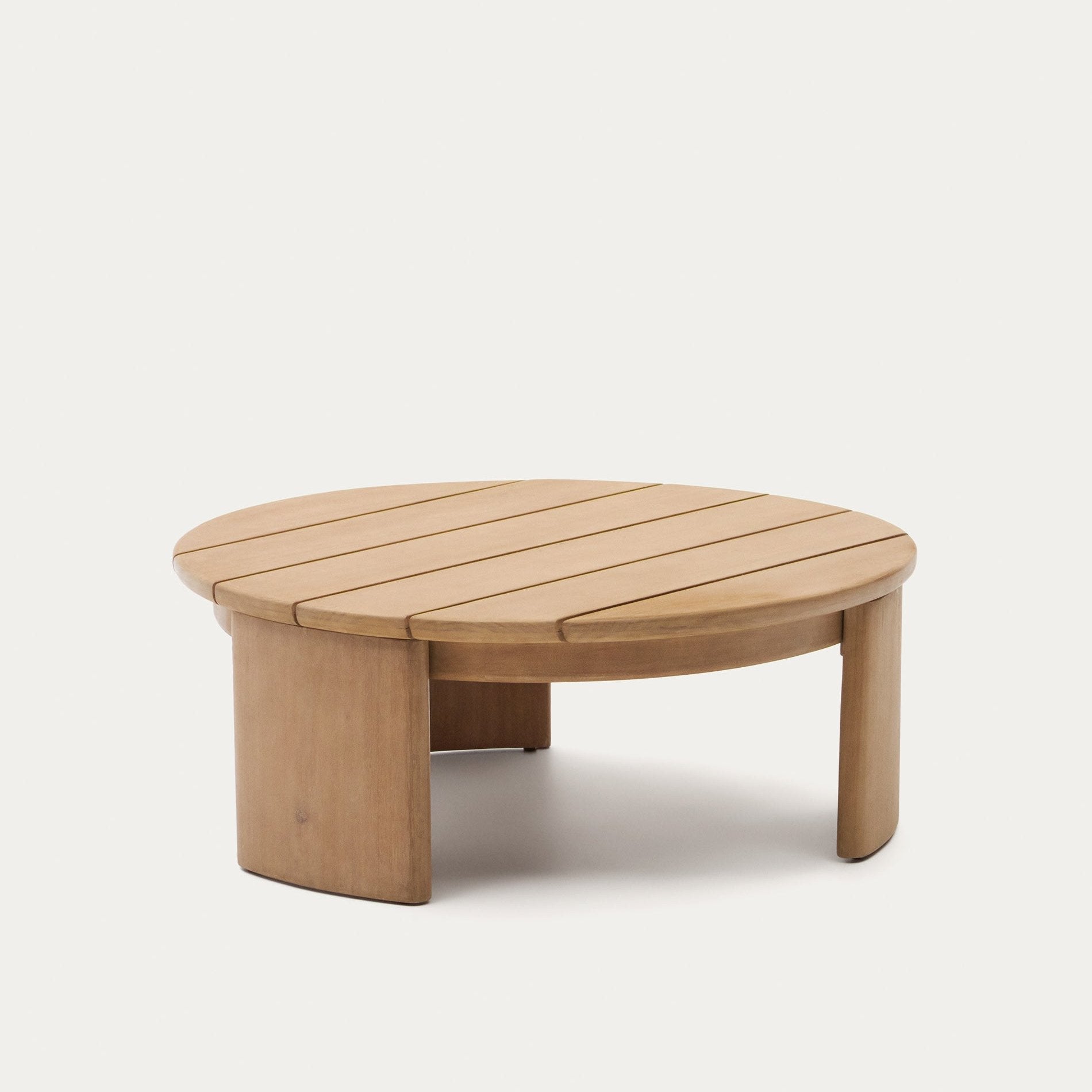 Kave Home Xoriguer Solid Eucalyptus Wood Table-Beaumonde