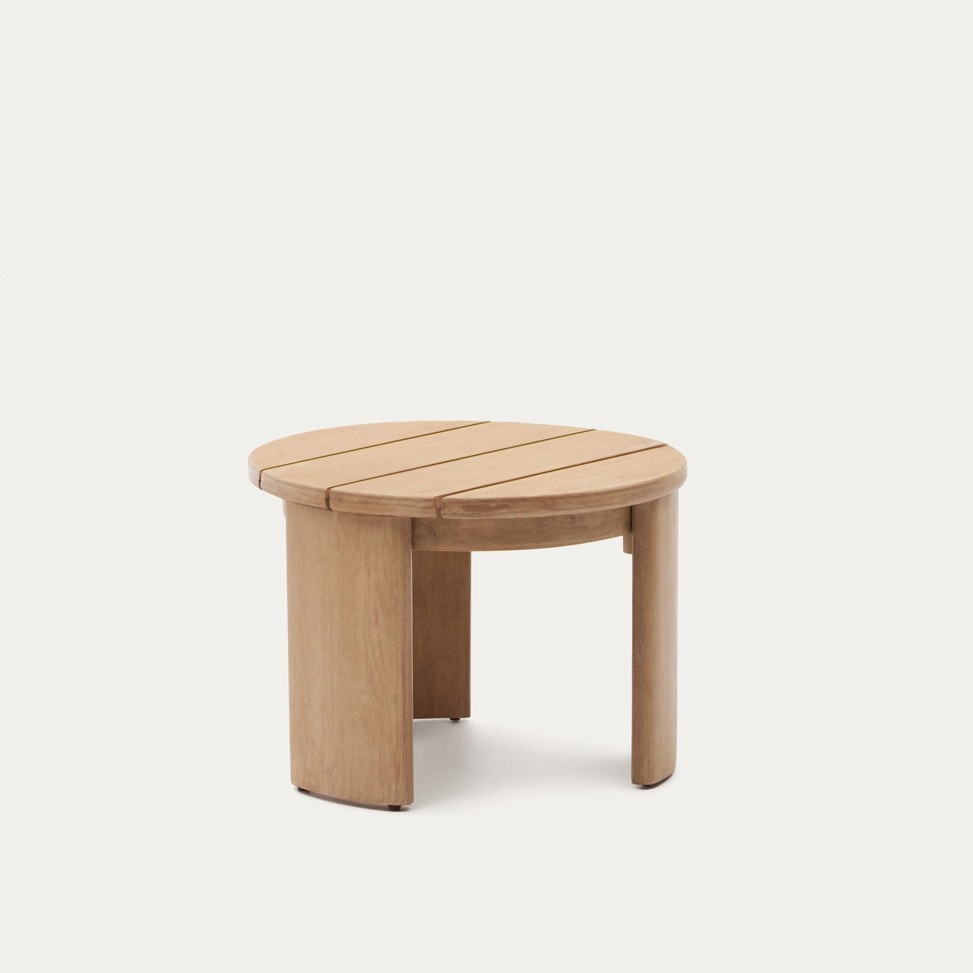 Kave Home Xoriguer Solid Eucalyptus Wood Table-Beaumonde