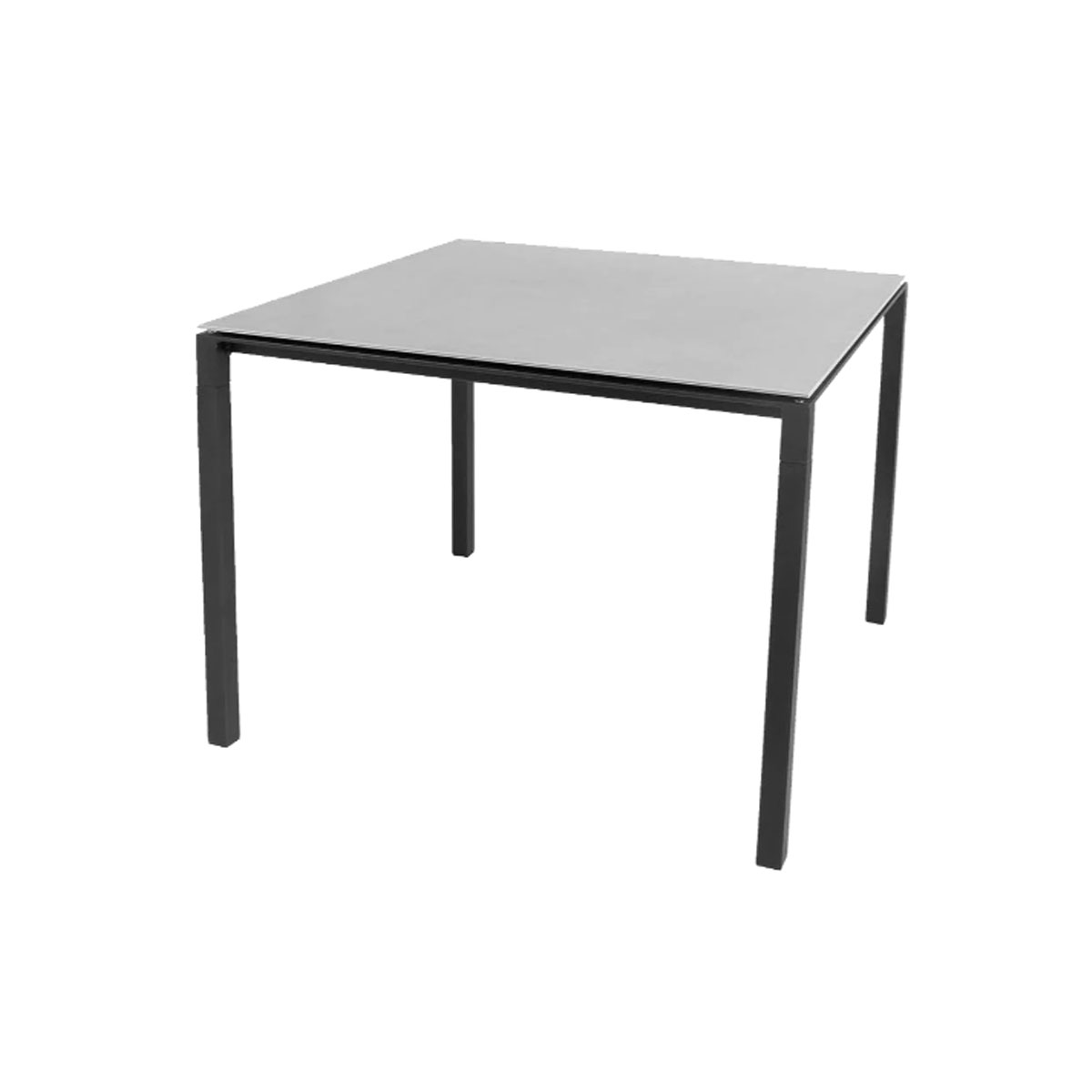 Cane-line Pure dining table, 100x100 cm