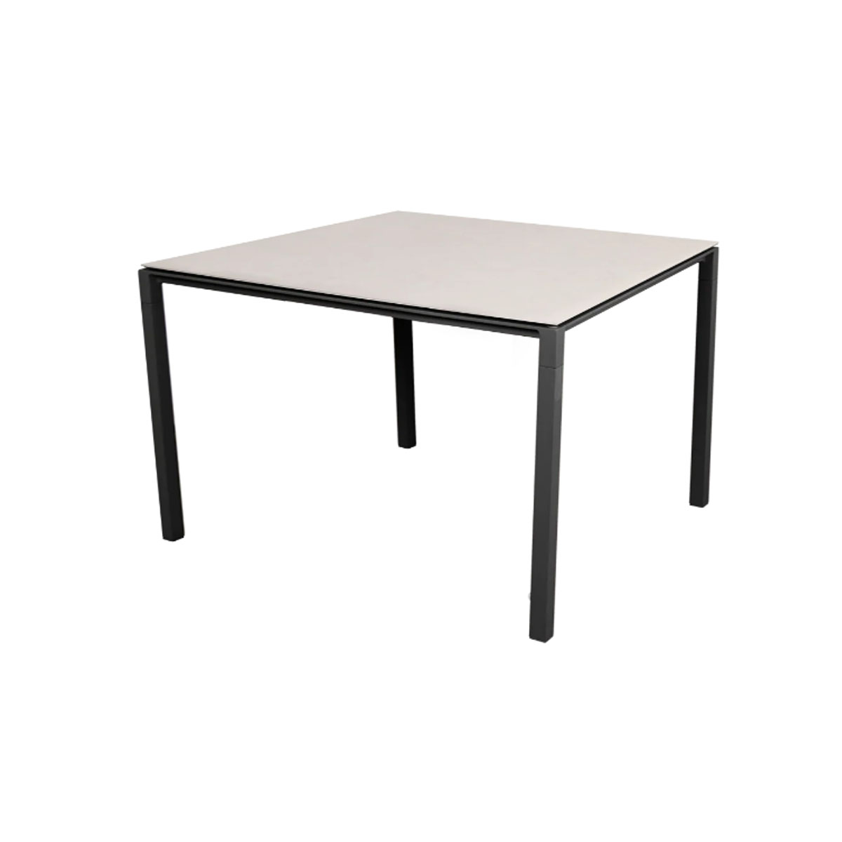 Cane-line Pure dining table, 100x100 cm