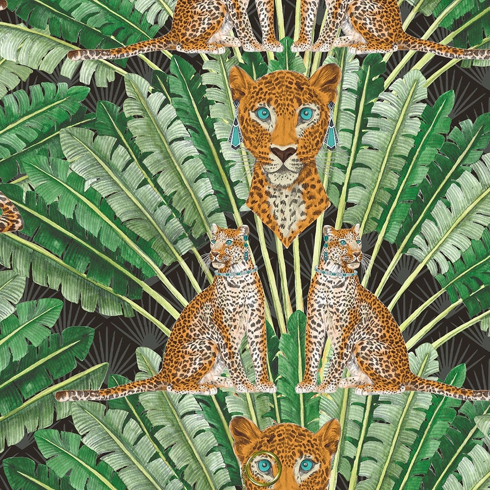 Leopard Wallpaper-Beaumonde