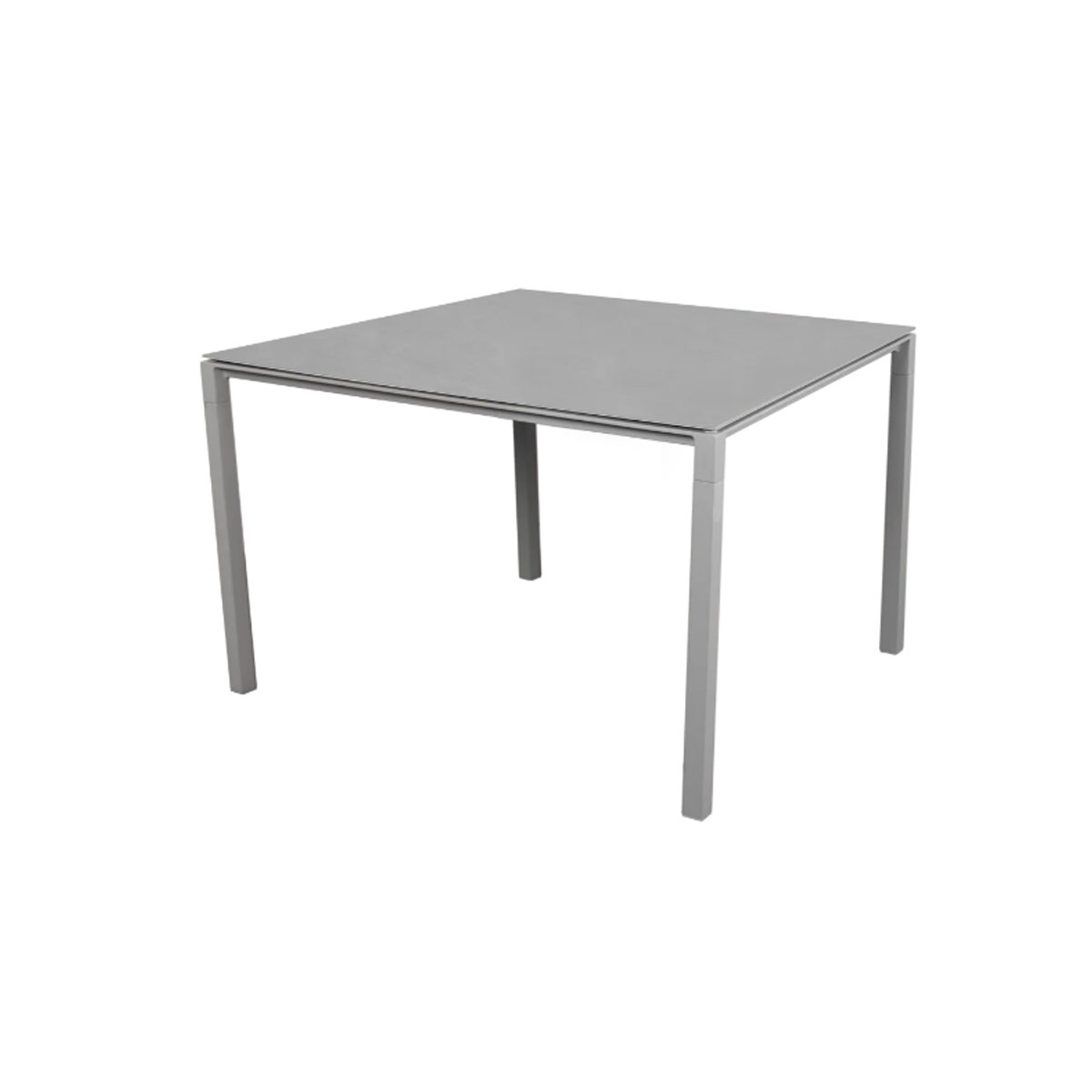 Cane-line Pure dining table, 100x100 cm