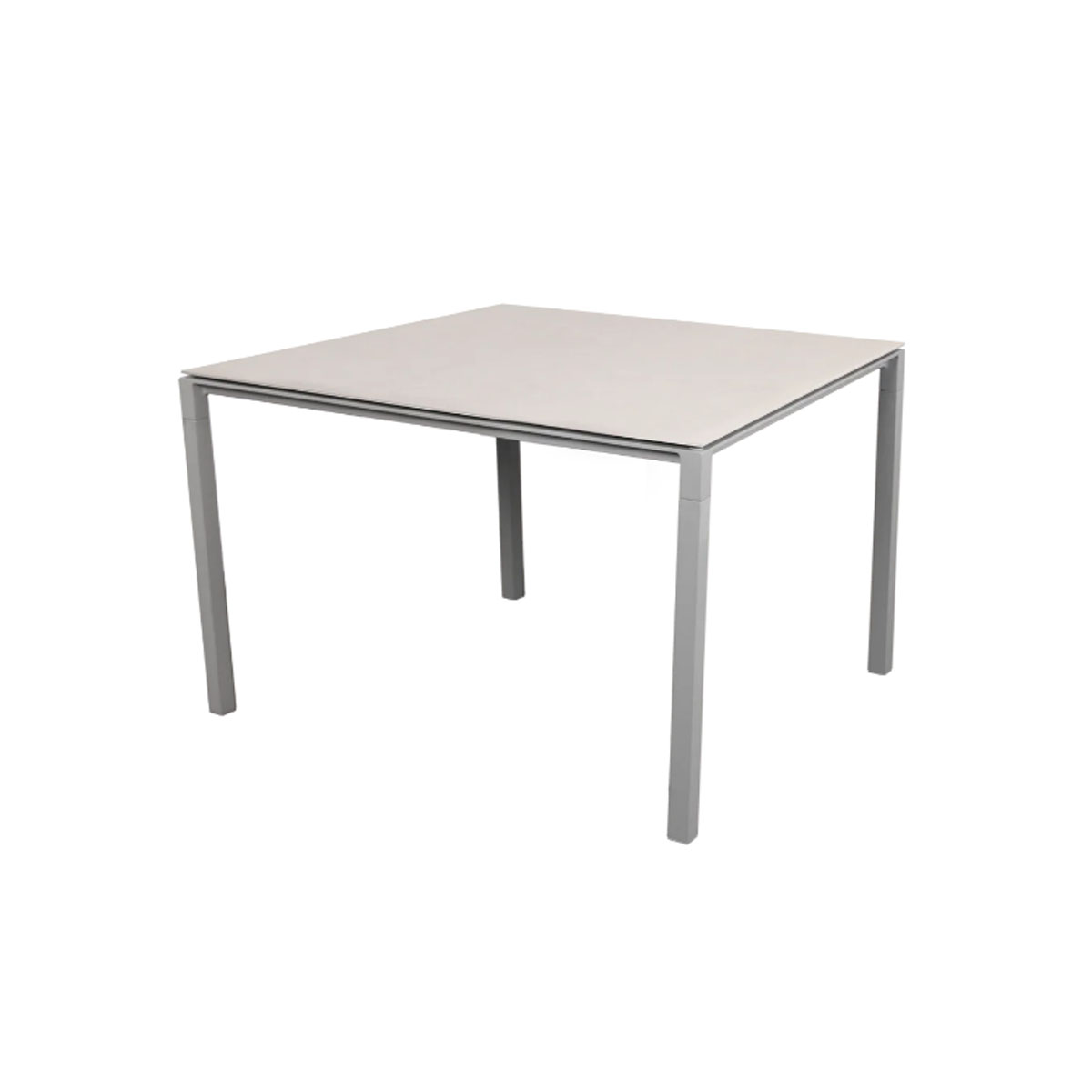 Cane-line Pure dining table, 100x100 cm