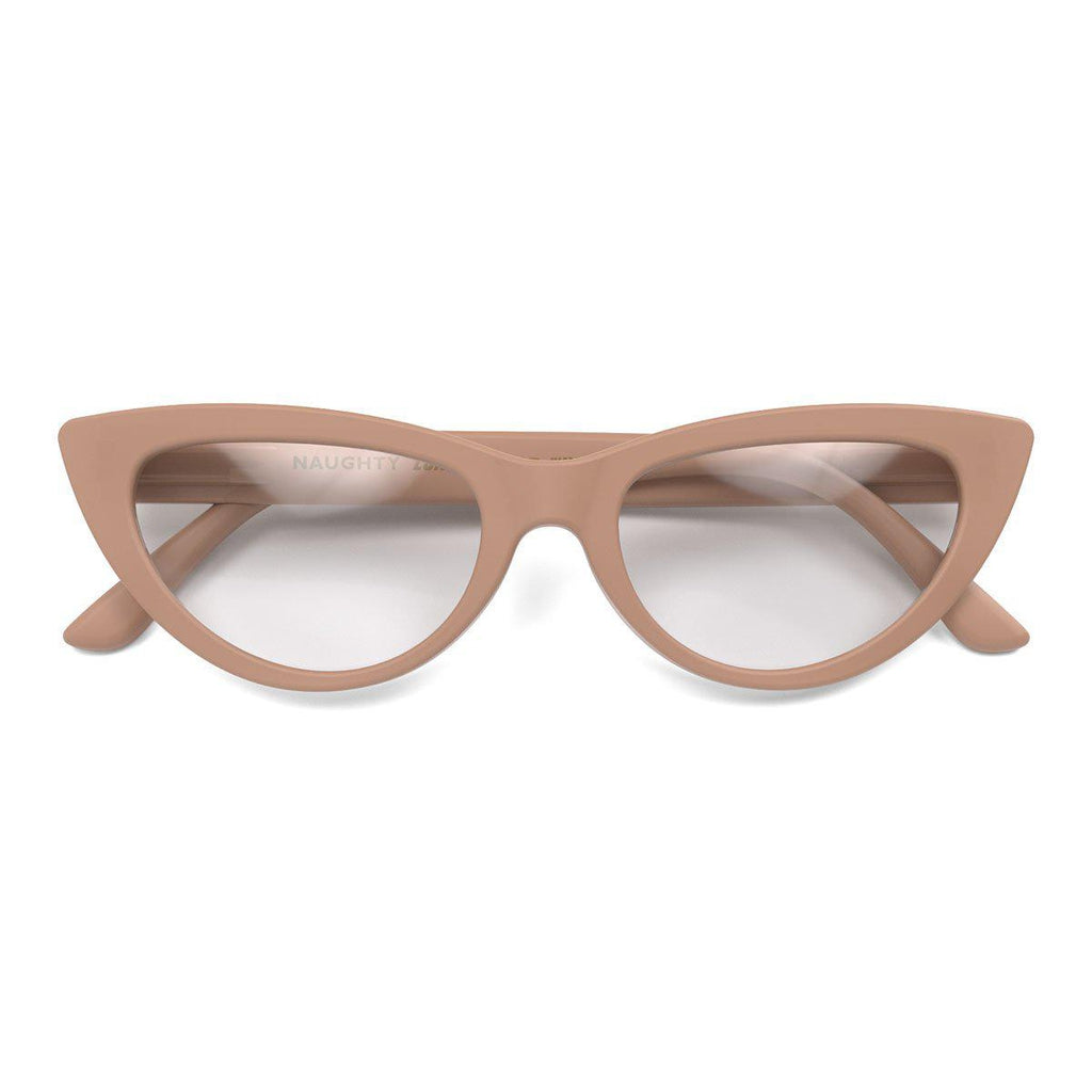 London Mole Naughty Blue-Blockers Glasses Soft Matte Pink-Beaumonde