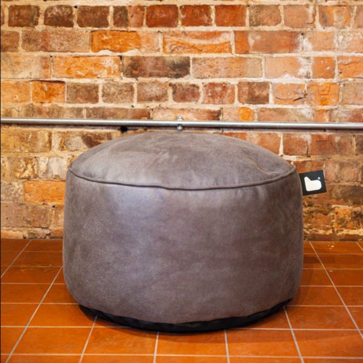Extreme Lounging Luxury B-Pouffe Faux Leather