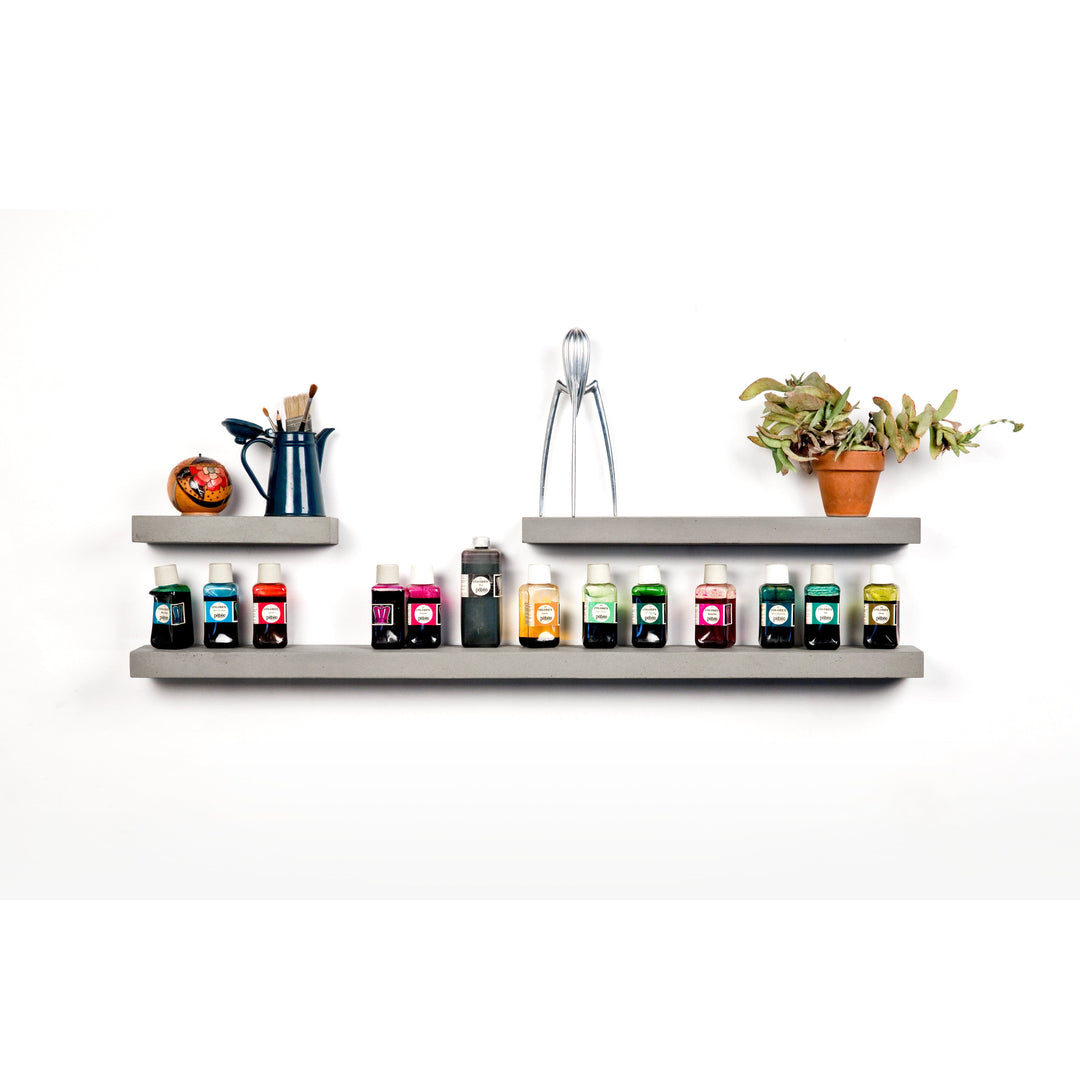 Lyon Beton Sliced Concrete Shelf-Beaumonde
