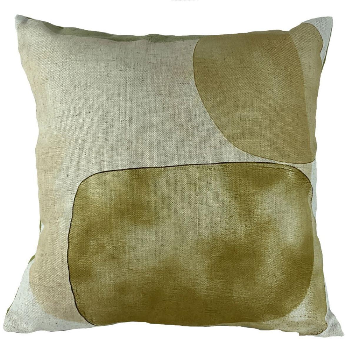 Malini Aurora Cushion In Swampgreen-Beaumonde