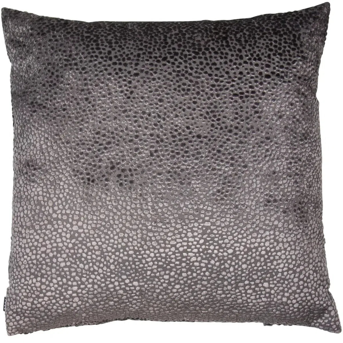 Malini Bingham Cut Velvet Cushion in Silver