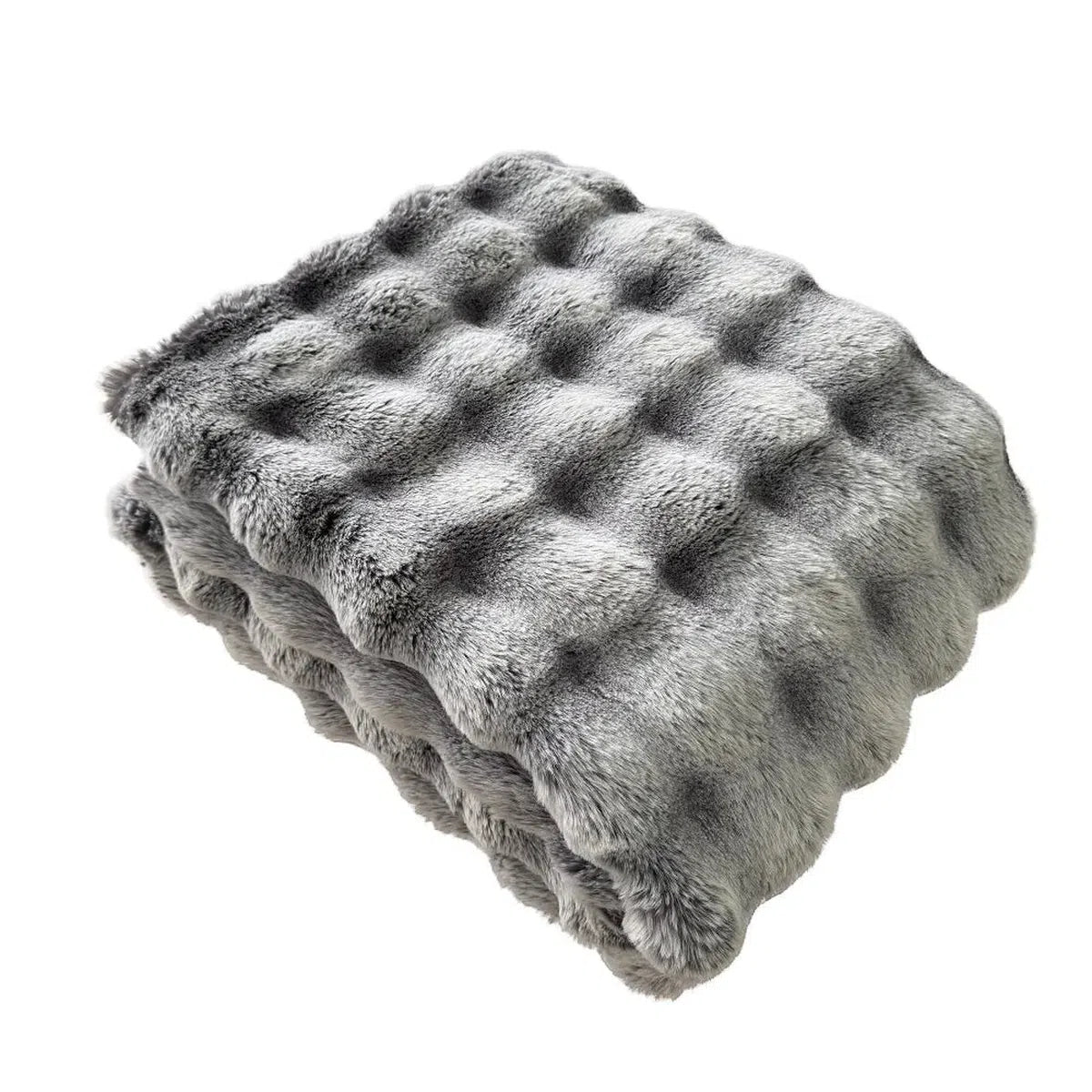 Malini Highgate Silver Grey Throw-Beaumonde