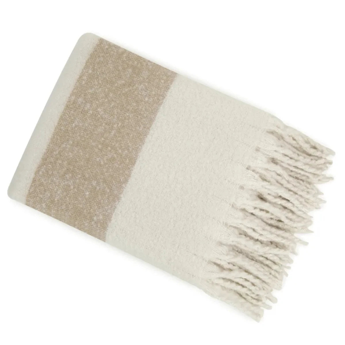 Malini Taupe Taupe Throw 