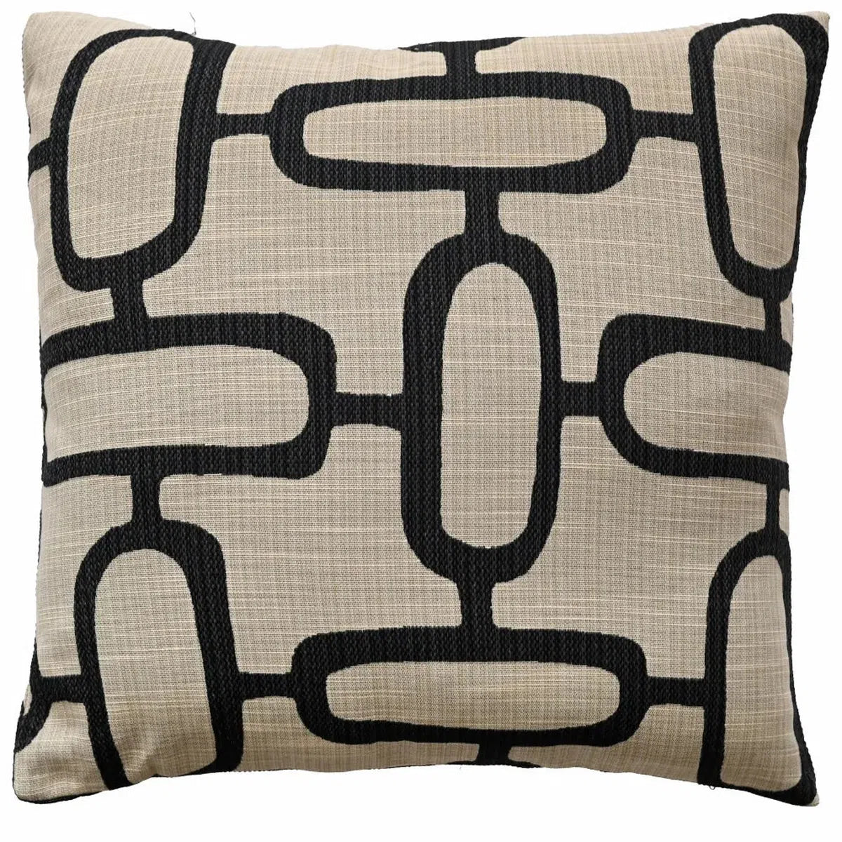 Malini Large Edison Cushion in Black