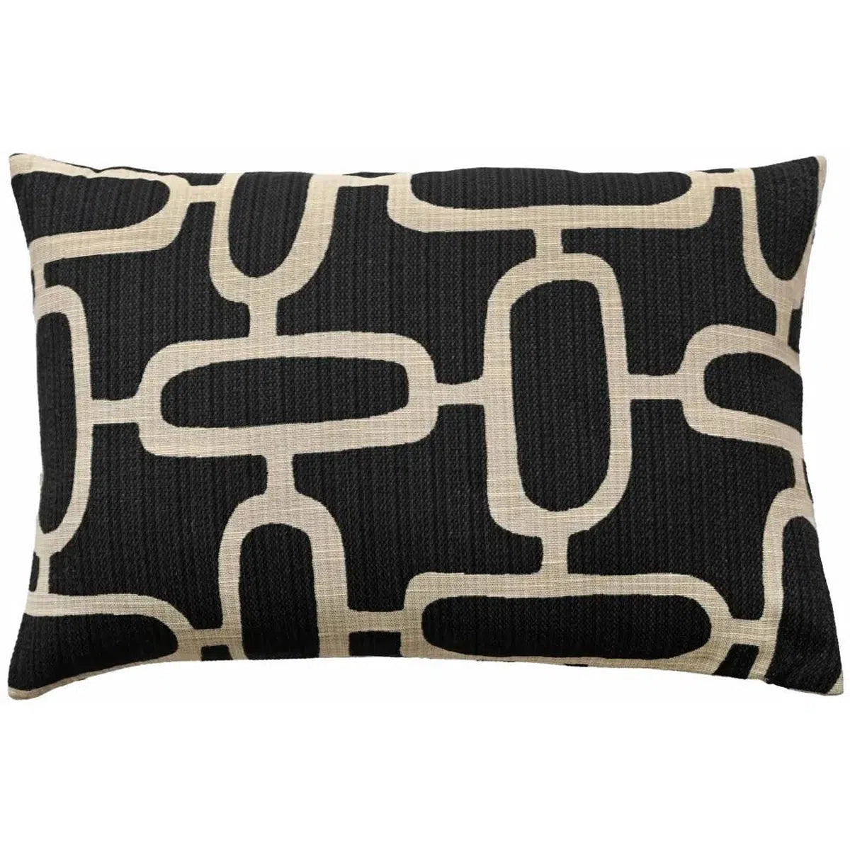 Malini Large Edison Cushion in Black